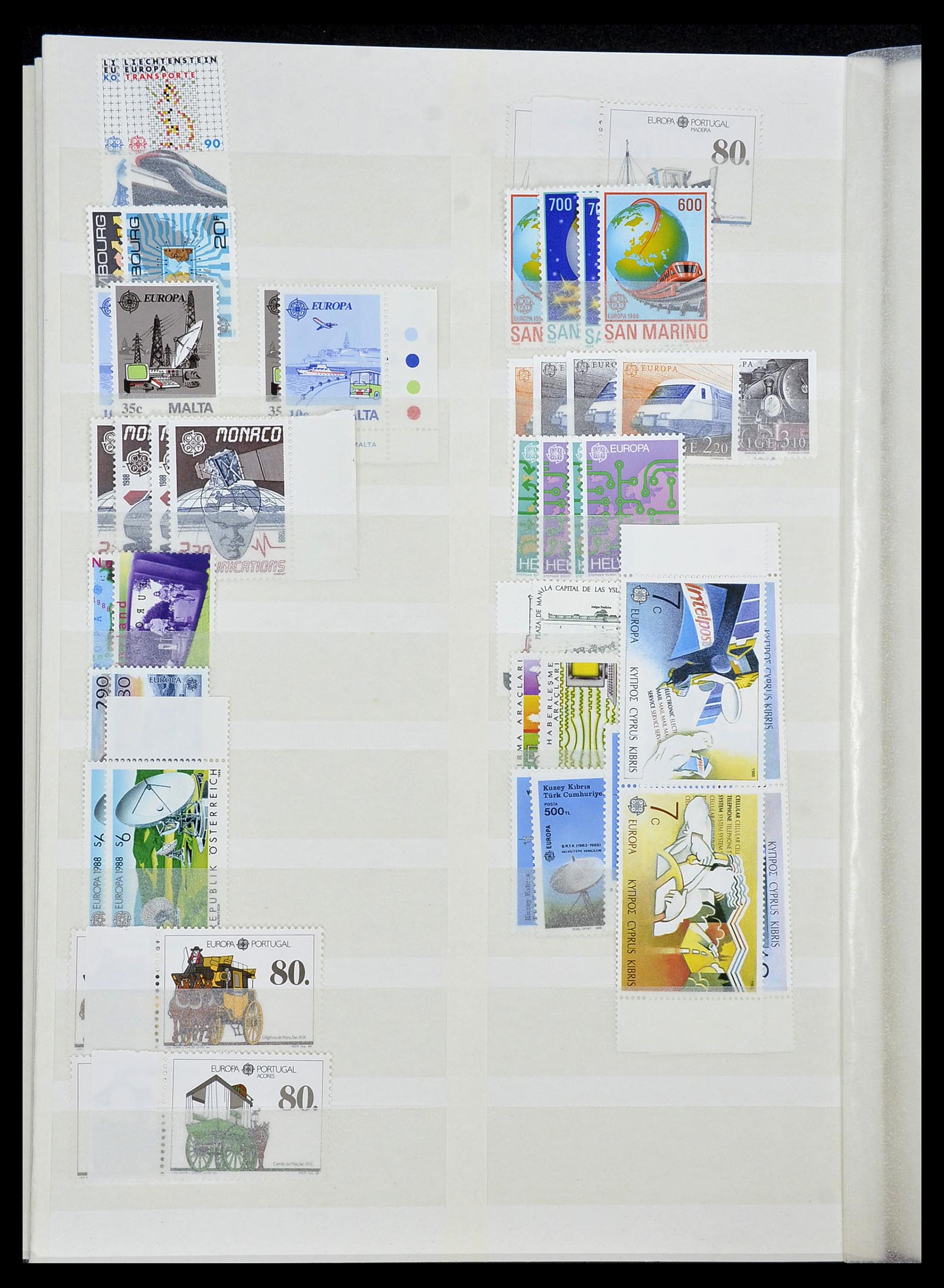 34308 079 - Postzegelverzameling 34308 Europa CEPT 1956-2000.
