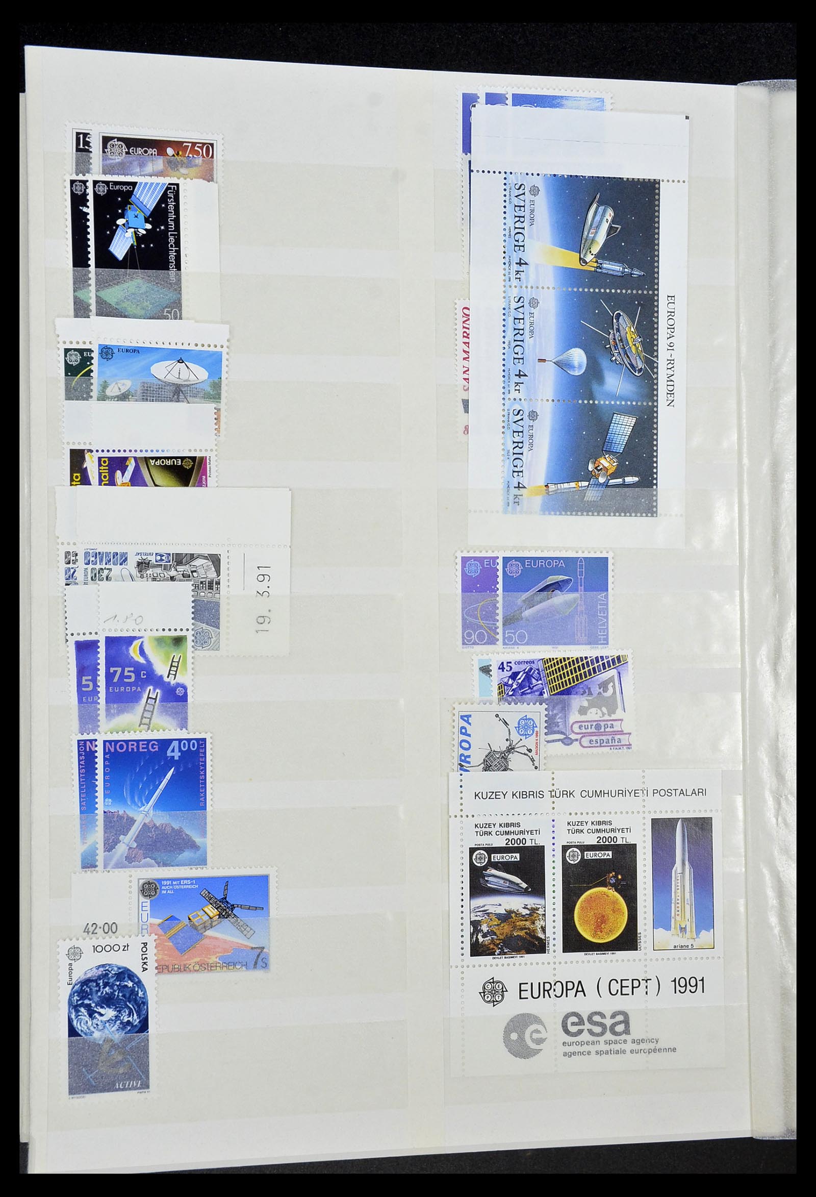 34308 084 - Postzegelverzameling 34308 Europa CEPT 1956-2000.
