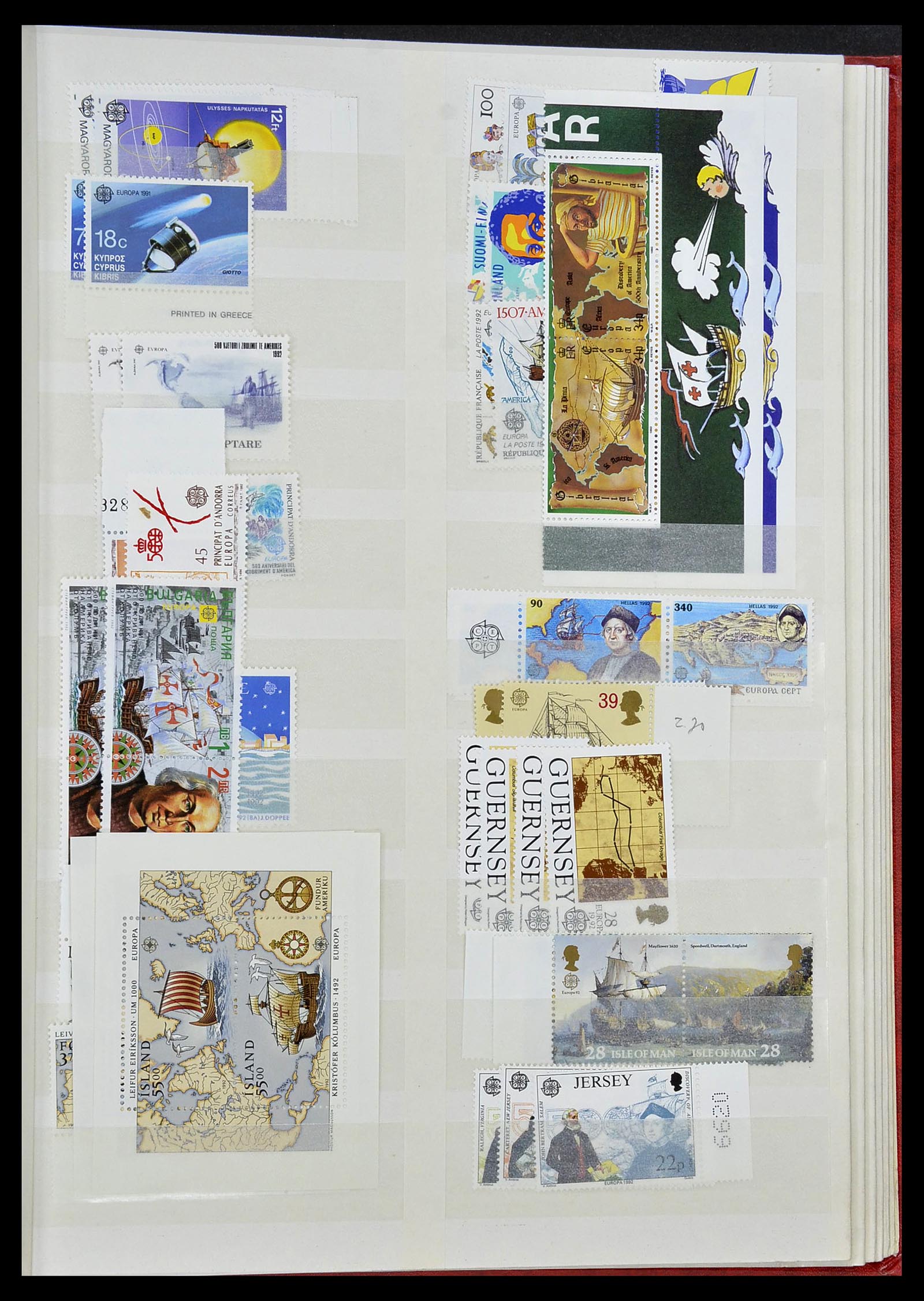 34308 085 - Postzegelverzameling 34308 Europa CEPT 1956-2000.