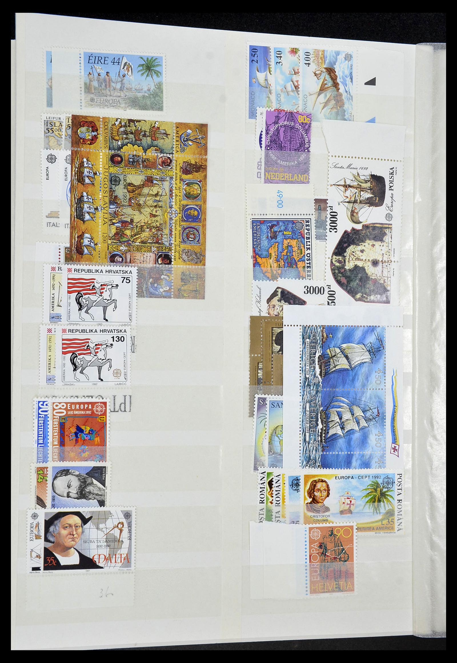 34308 086 - Postzegelverzameling 34308 Europa CEPT 1956-2000.