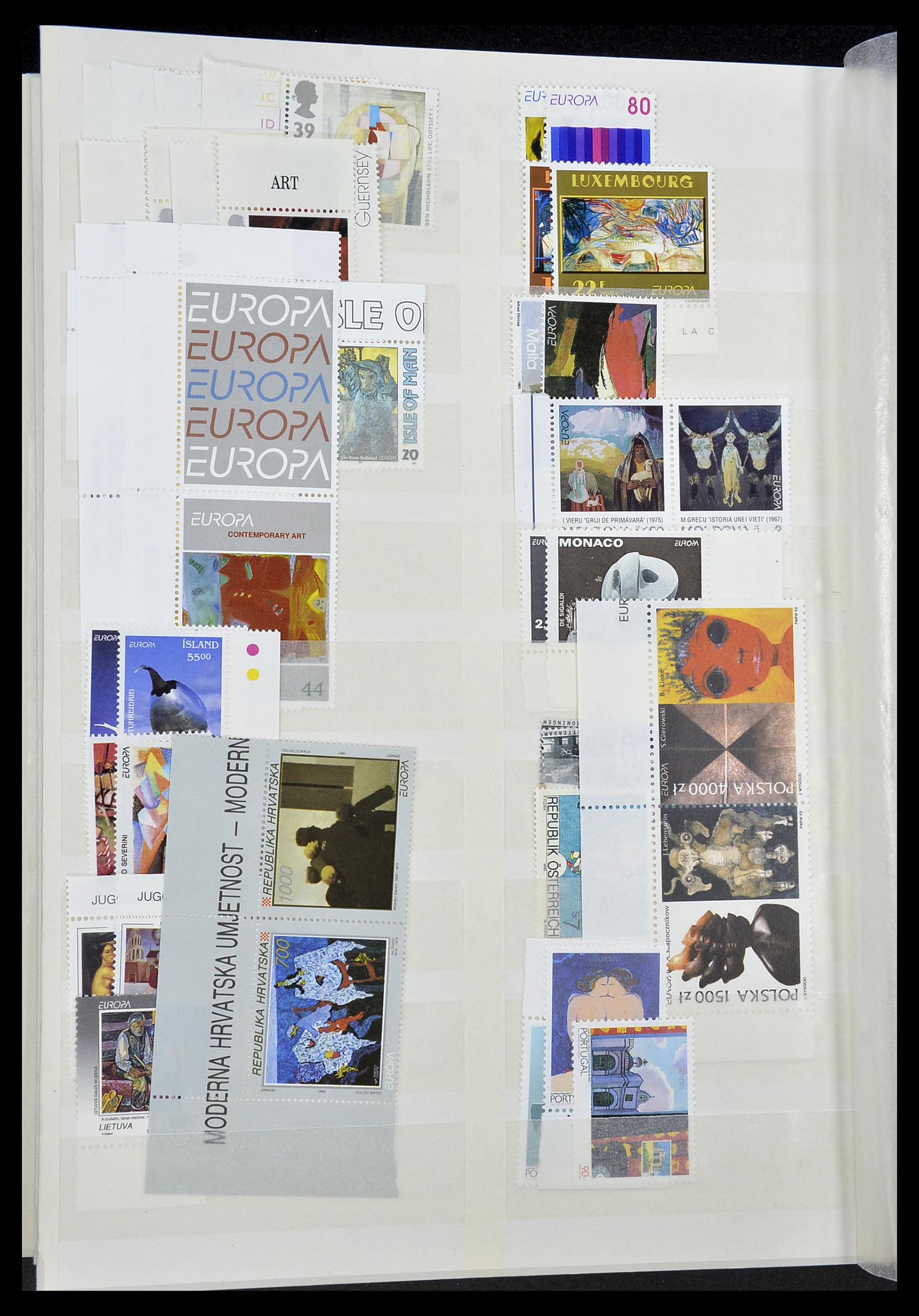 34308 088 - Postzegelverzameling 34308 Europa CEPT 1956-2000.