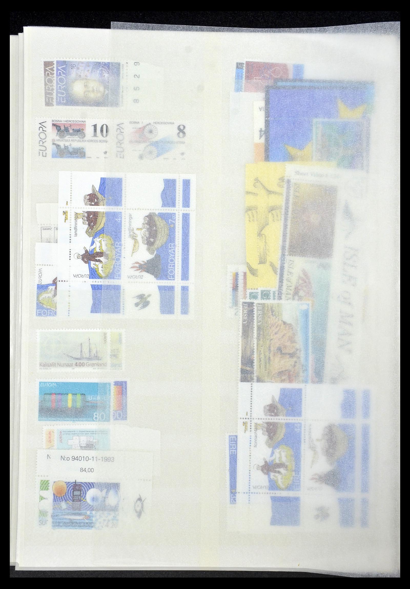 34308 091 - Postzegelverzameling 34308 Europa CEPT 1956-2000.