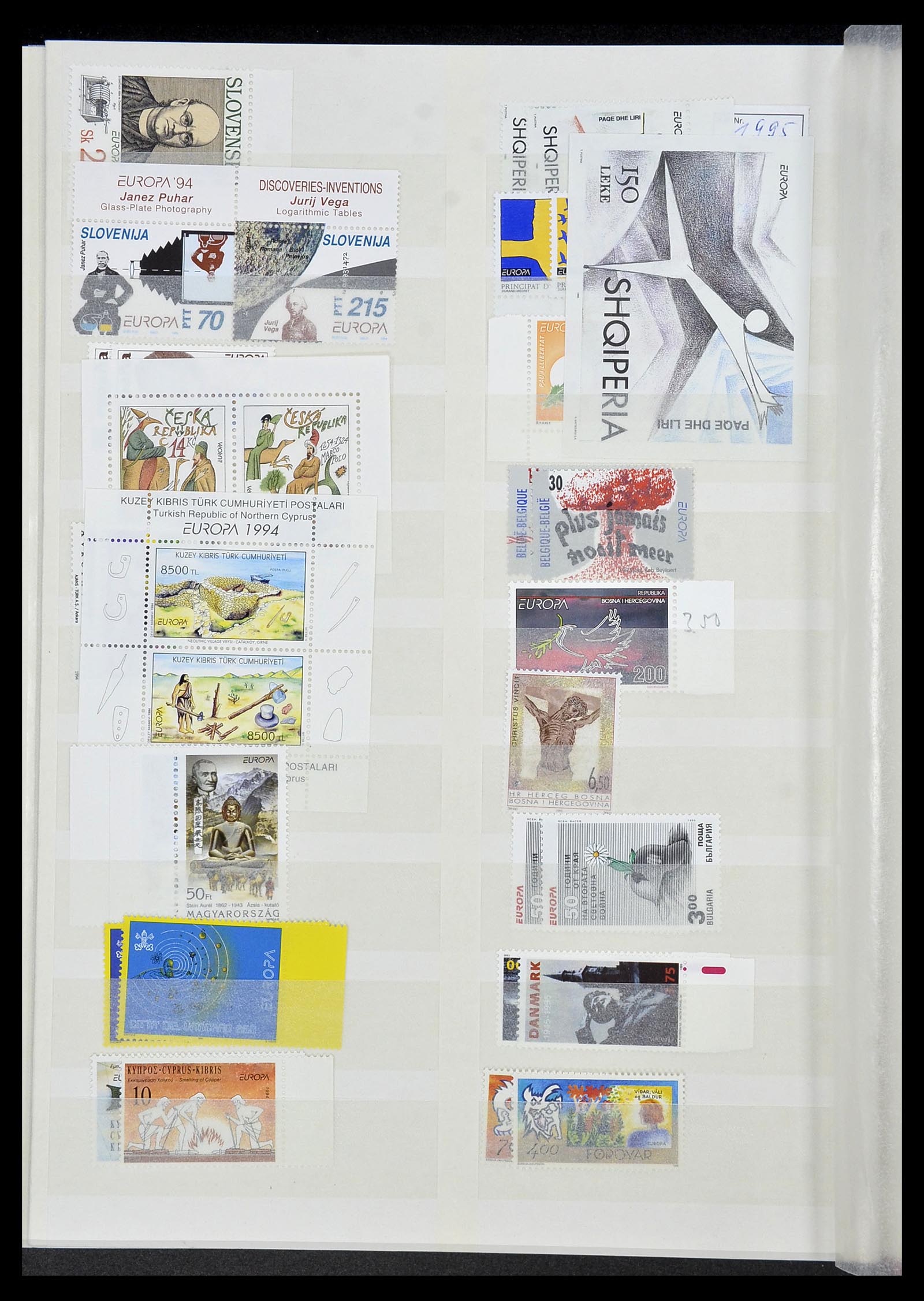 34308 093 - Postzegelverzameling 34308 Europa CEPT 1956-2000.