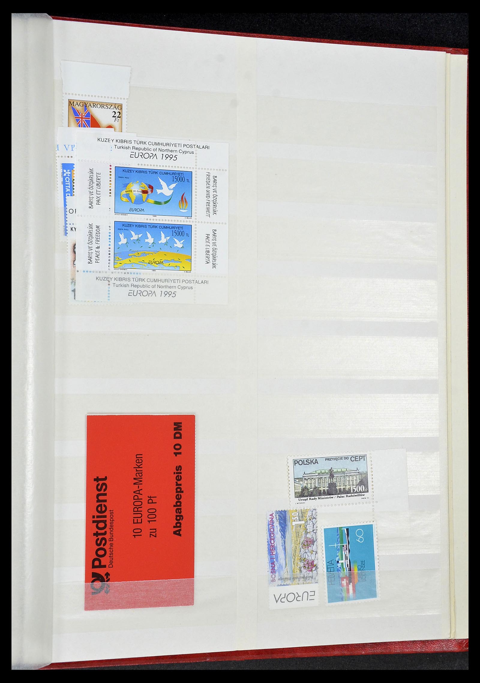 34308 096 - Postzegelverzameling 34308 Europa CEPT 1956-2000.