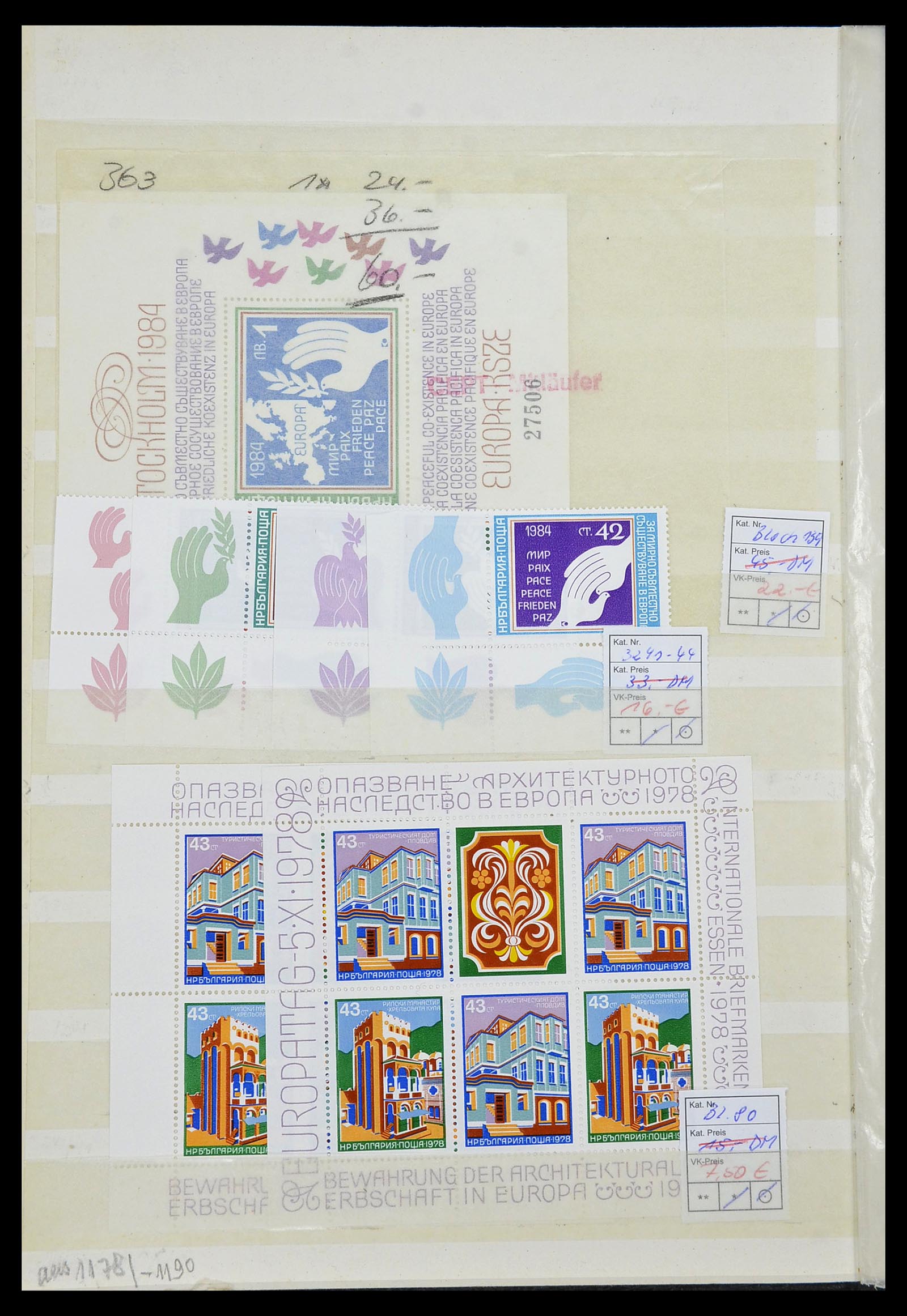 34308 098 - Postzegelverzameling 34308 Europa CEPT 1956-2000.