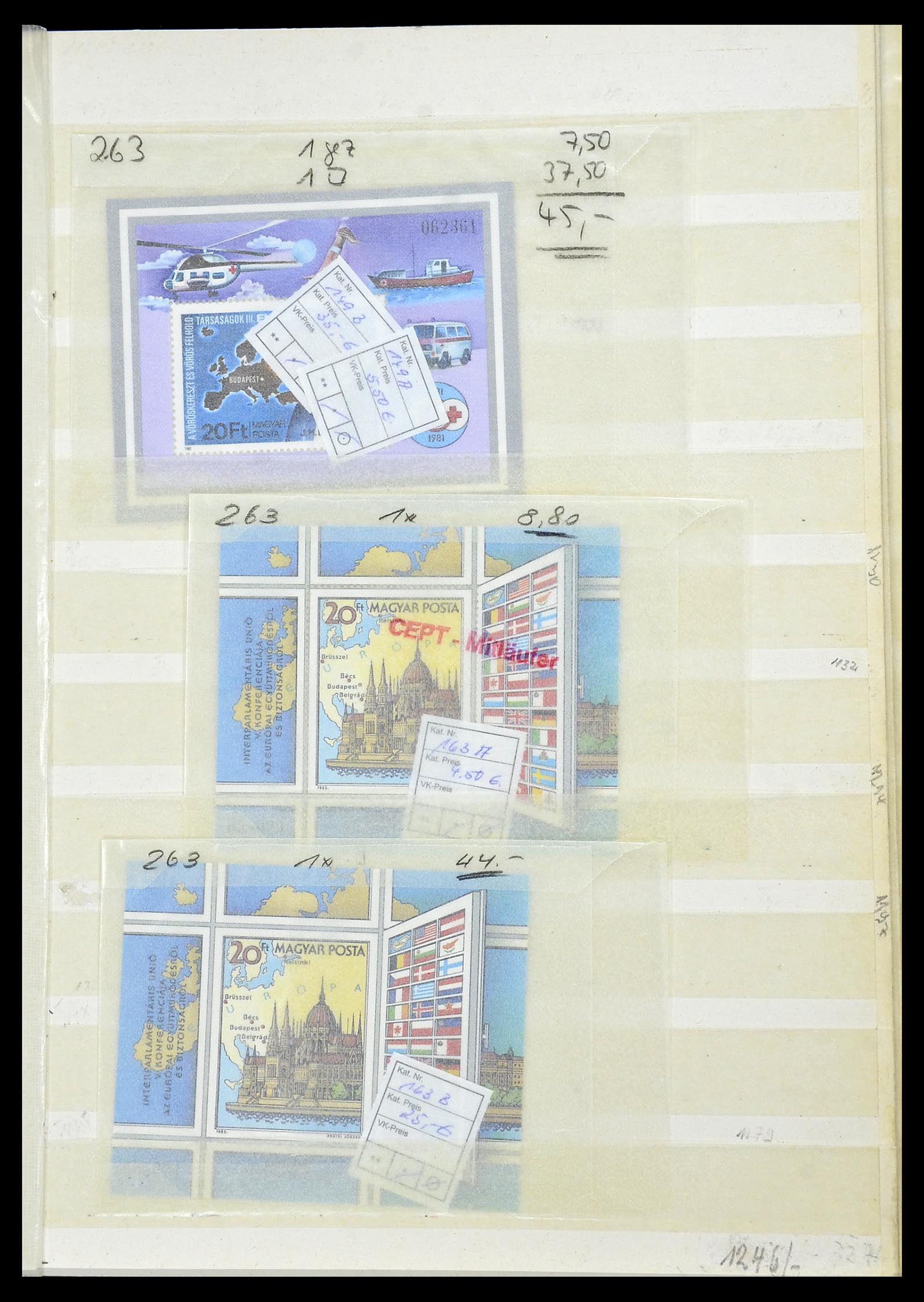 34308 101 - Postzegelverzameling 34308 Europa CEPT 1956-2000.