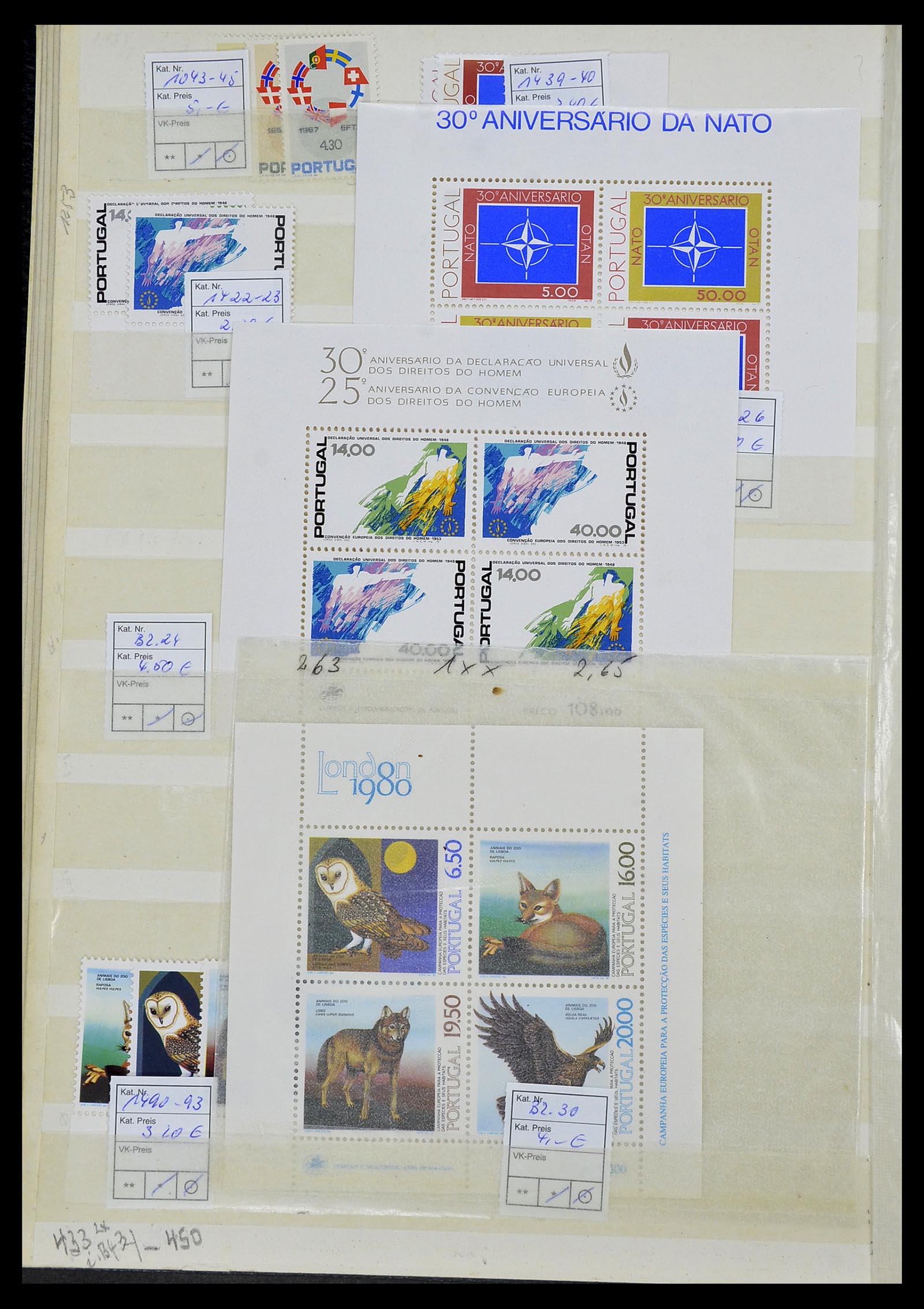 34308 104 - Postzegelverzameling 34308 Europa CEPT 1956-2000.