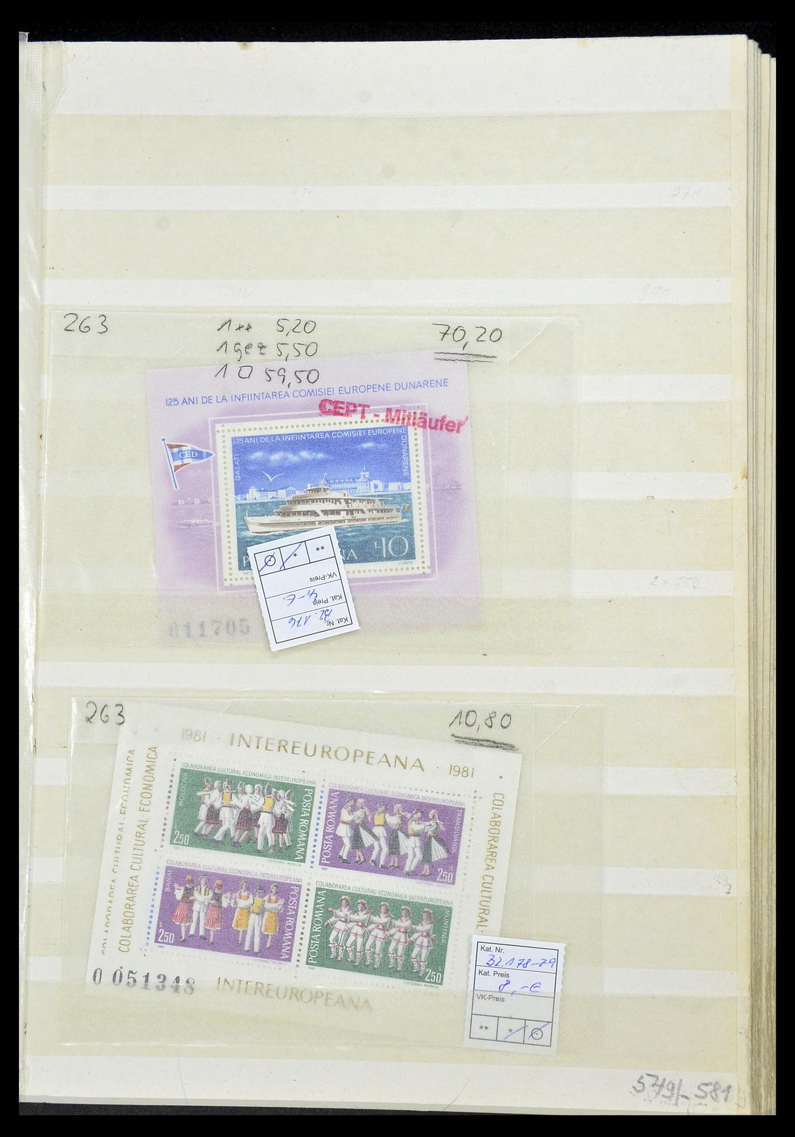 34308 107 - Postzegelverzameling 34308 Europa CEPT 1956-2000.