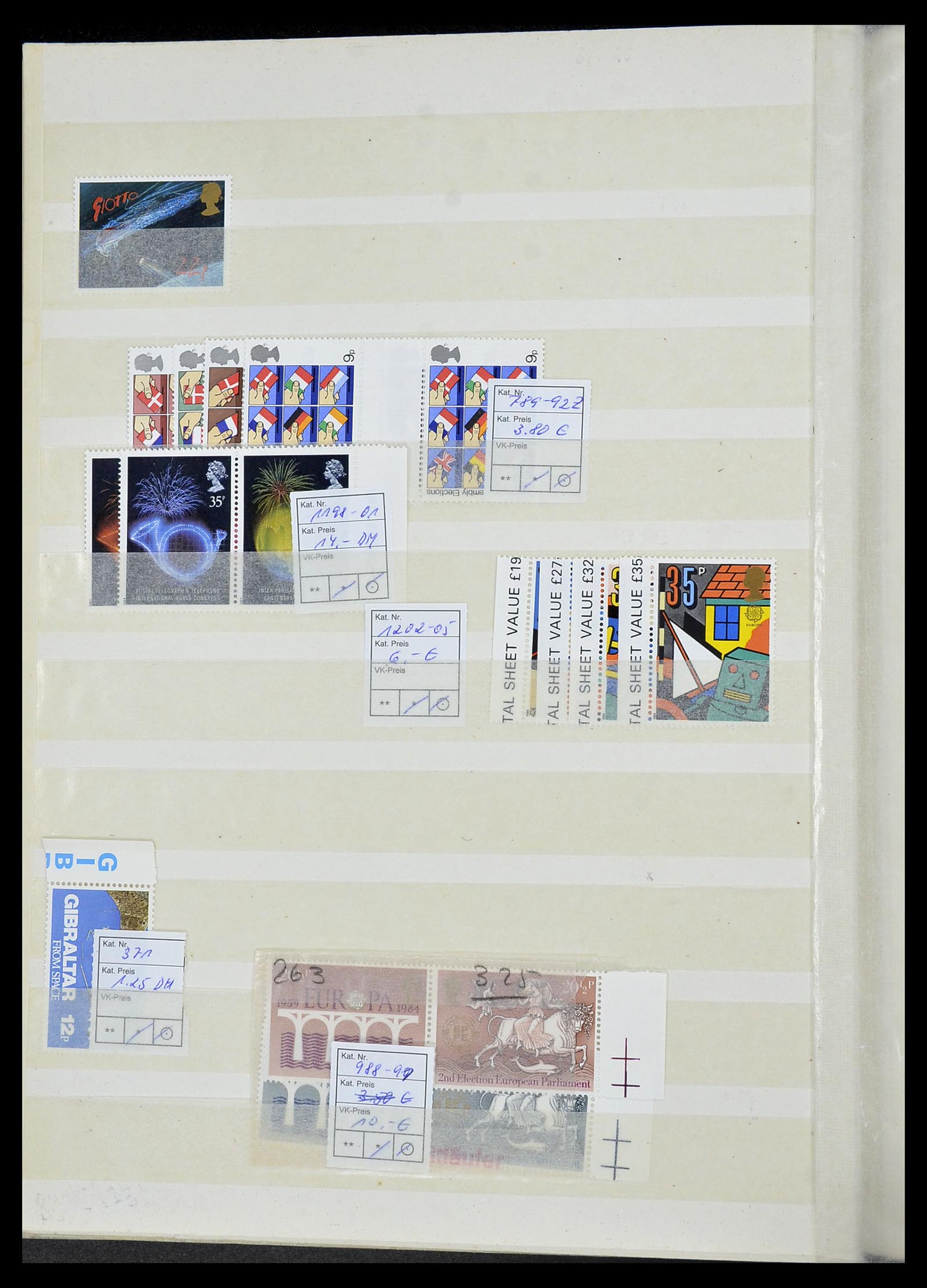 34308 115 - Postzegelverzameling 34308 Europa CEPT 1956-2000.