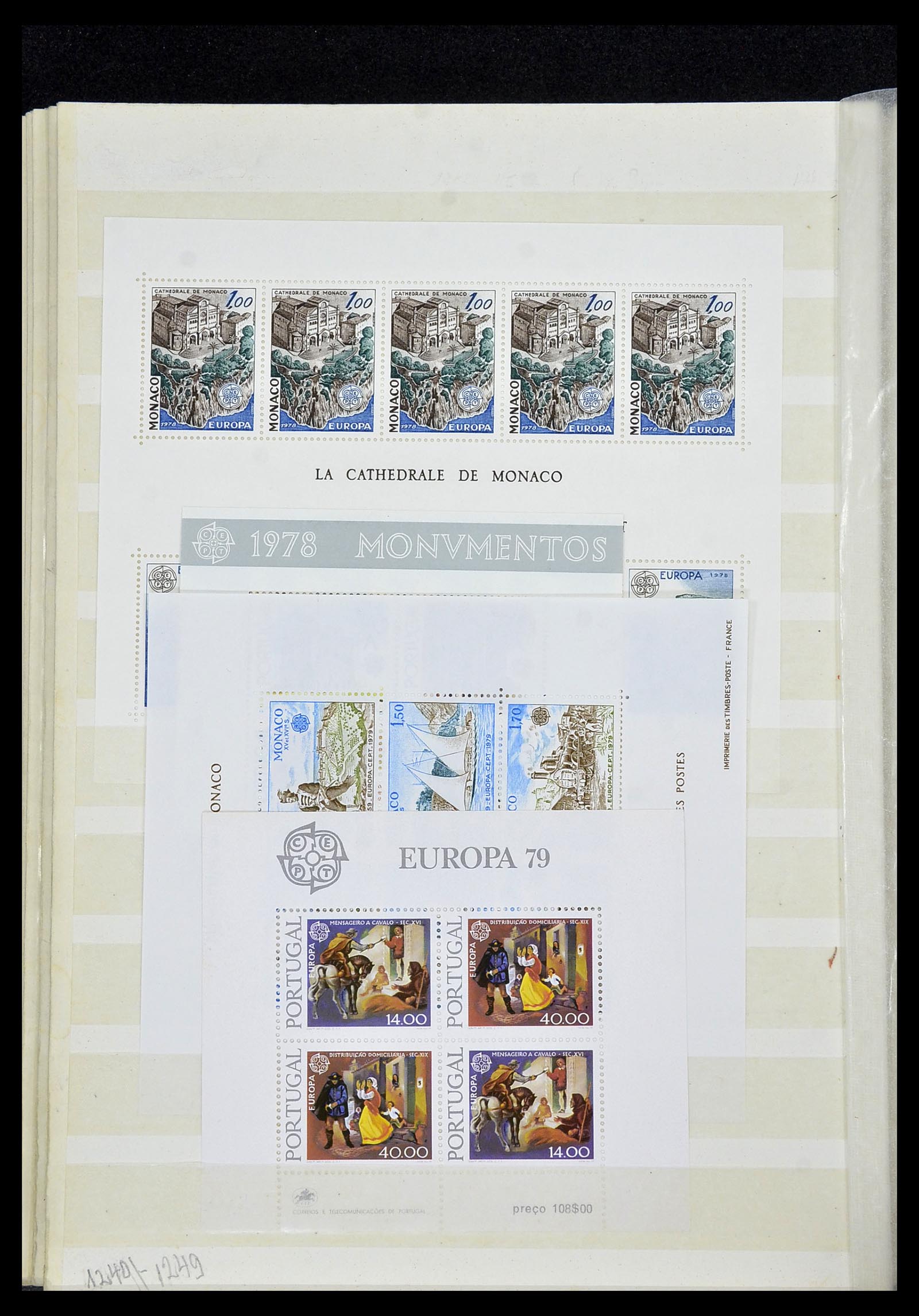 34308 121 - Postzegelverzameling 34308 Europa CEPT 1956-2000.