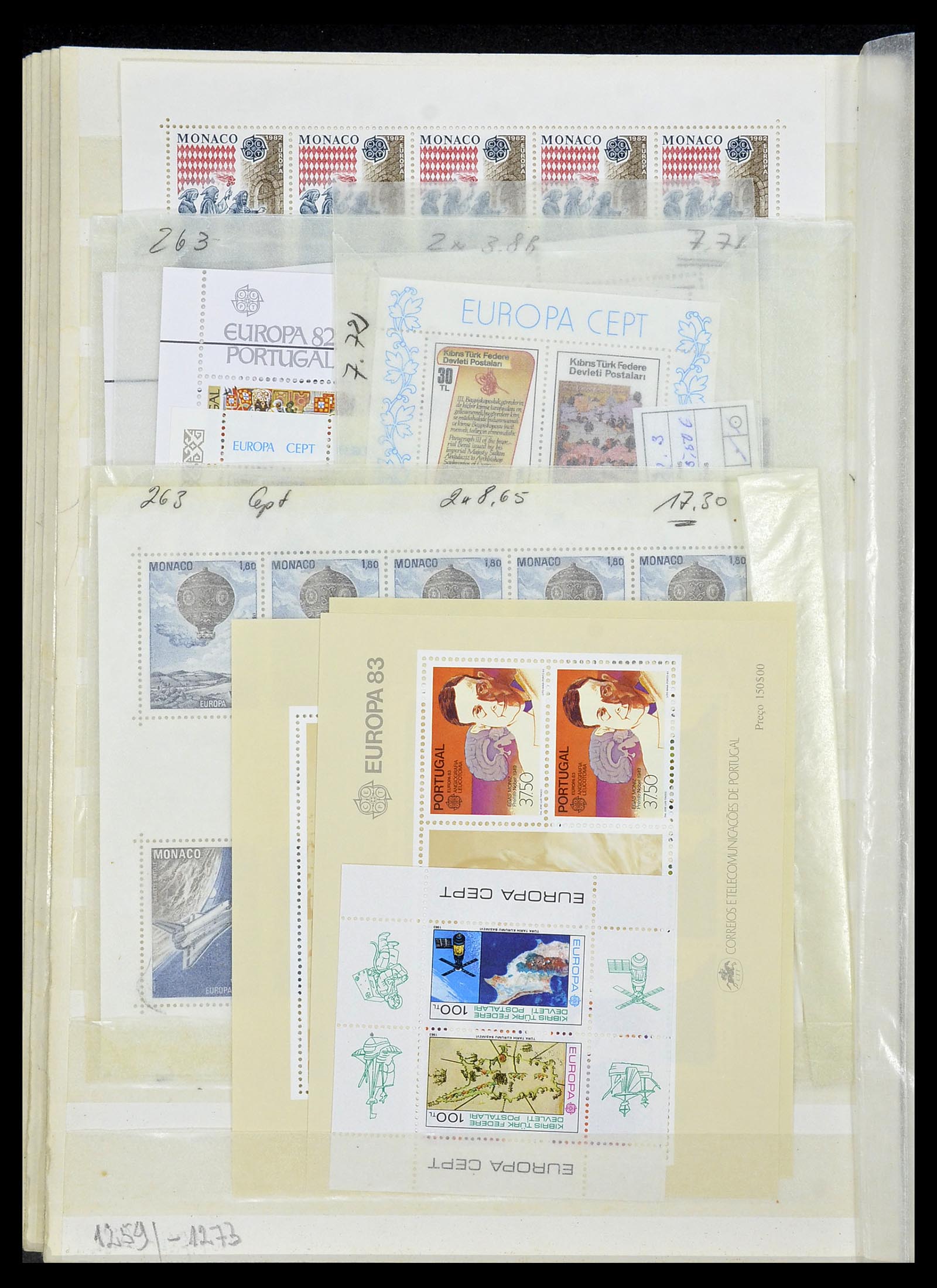 34308 123 - Postzegelverzameling 34308 Europa CEPT 1956-2000.