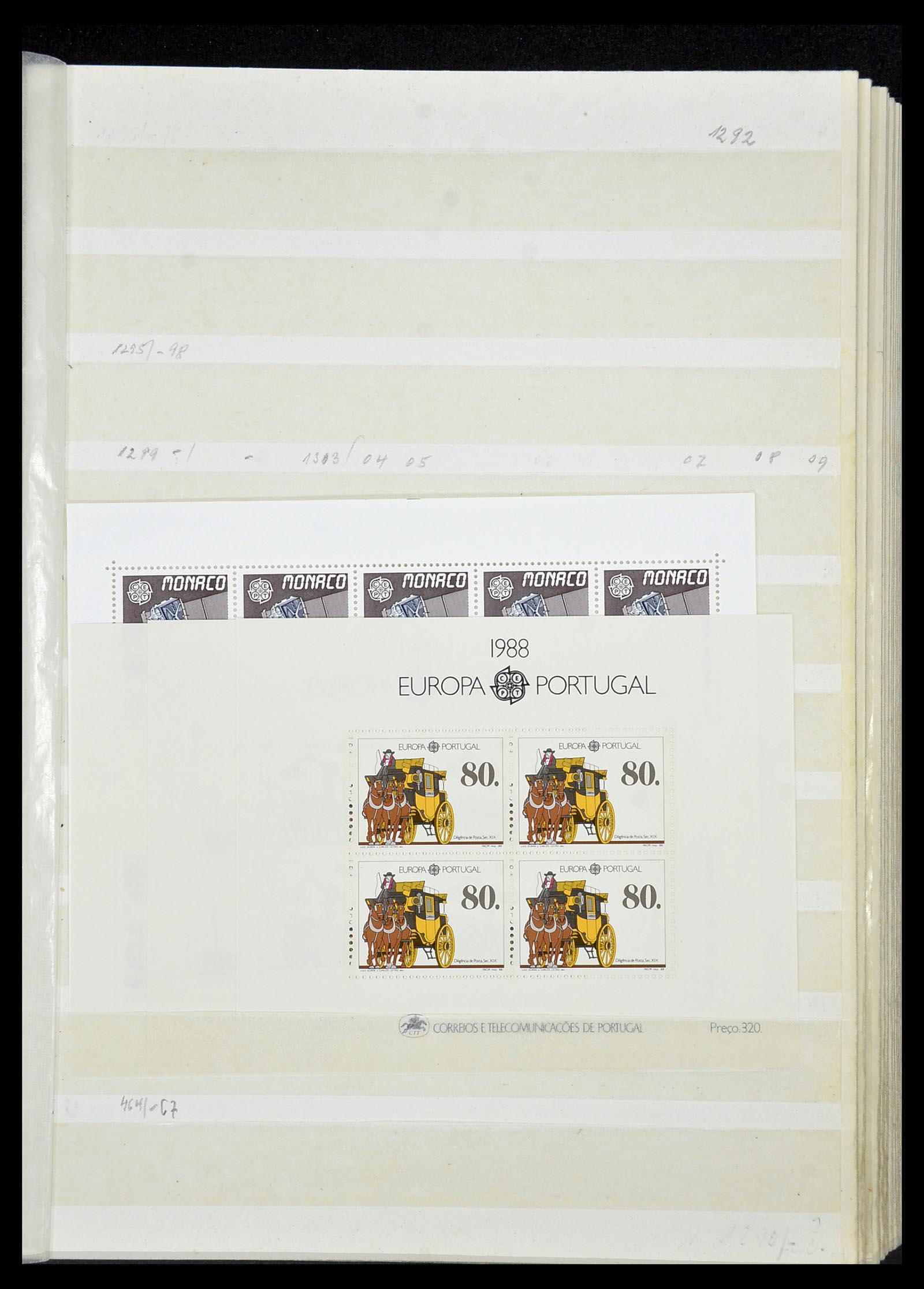 34308 125 - Postzegelverzameling 34308 Europa CEPT 1956-2000.