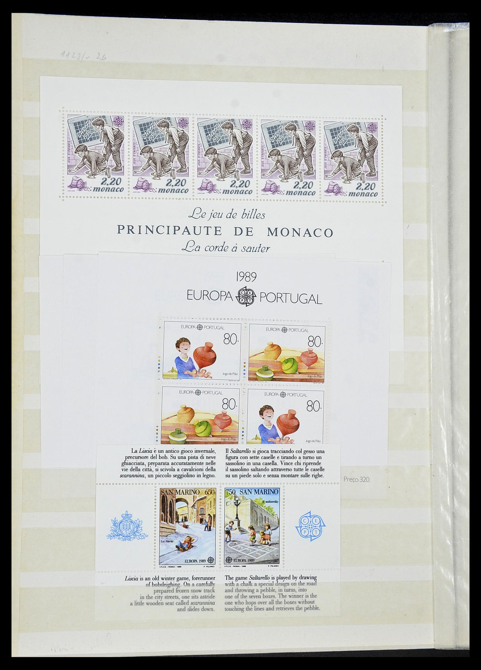 34308 126 - Postzegelverzameling 34308 Europa CEPT 1956-2000.