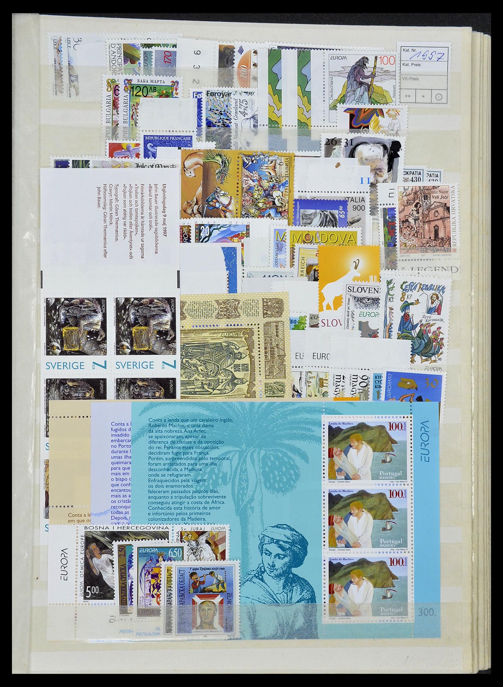 34308 131 - Postzegelverzameling 34308 Europa CEPT 1956-2000.