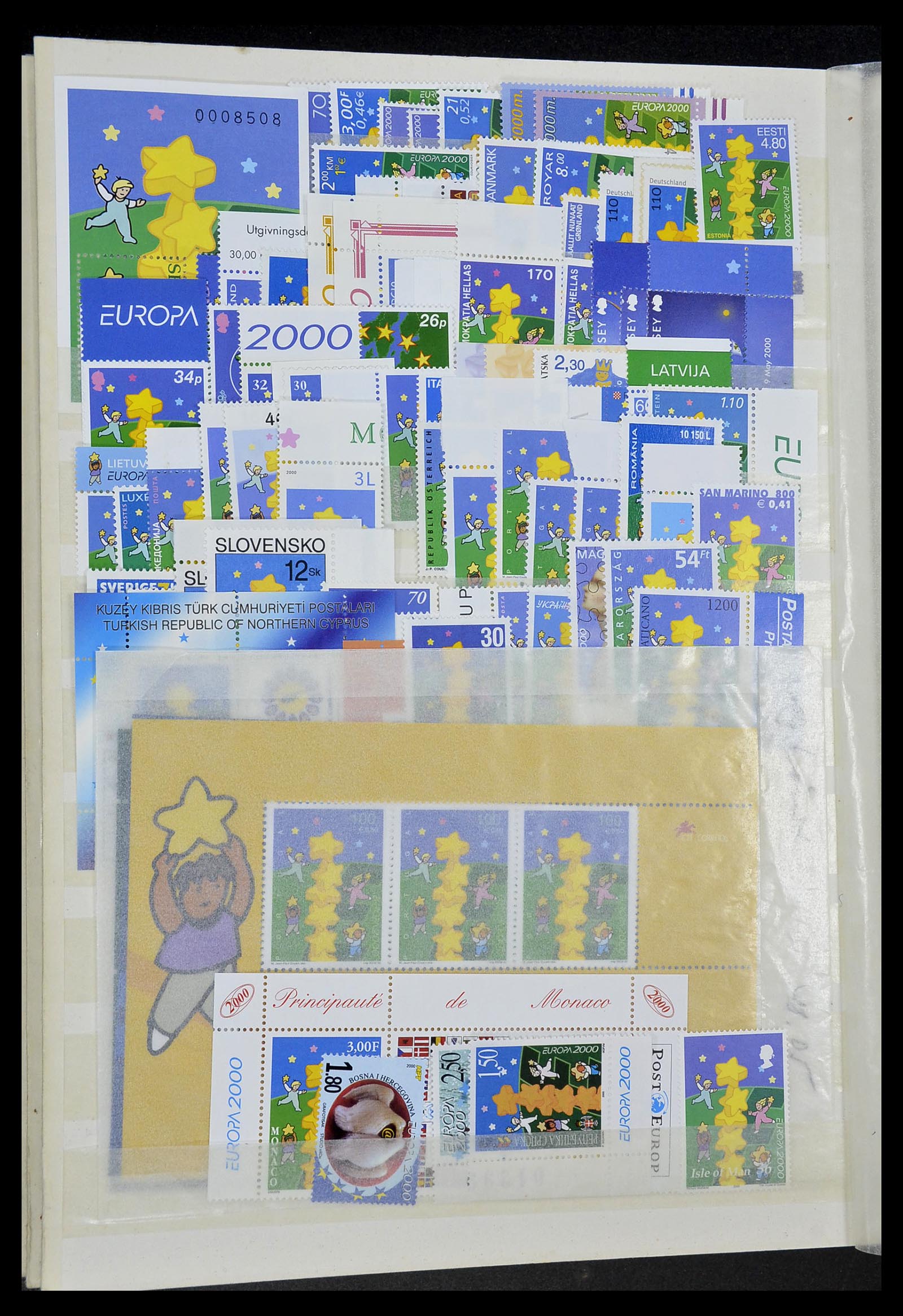 34308 134 - Postzegelverzameling 34308 Europa CEPT 1956-2000.