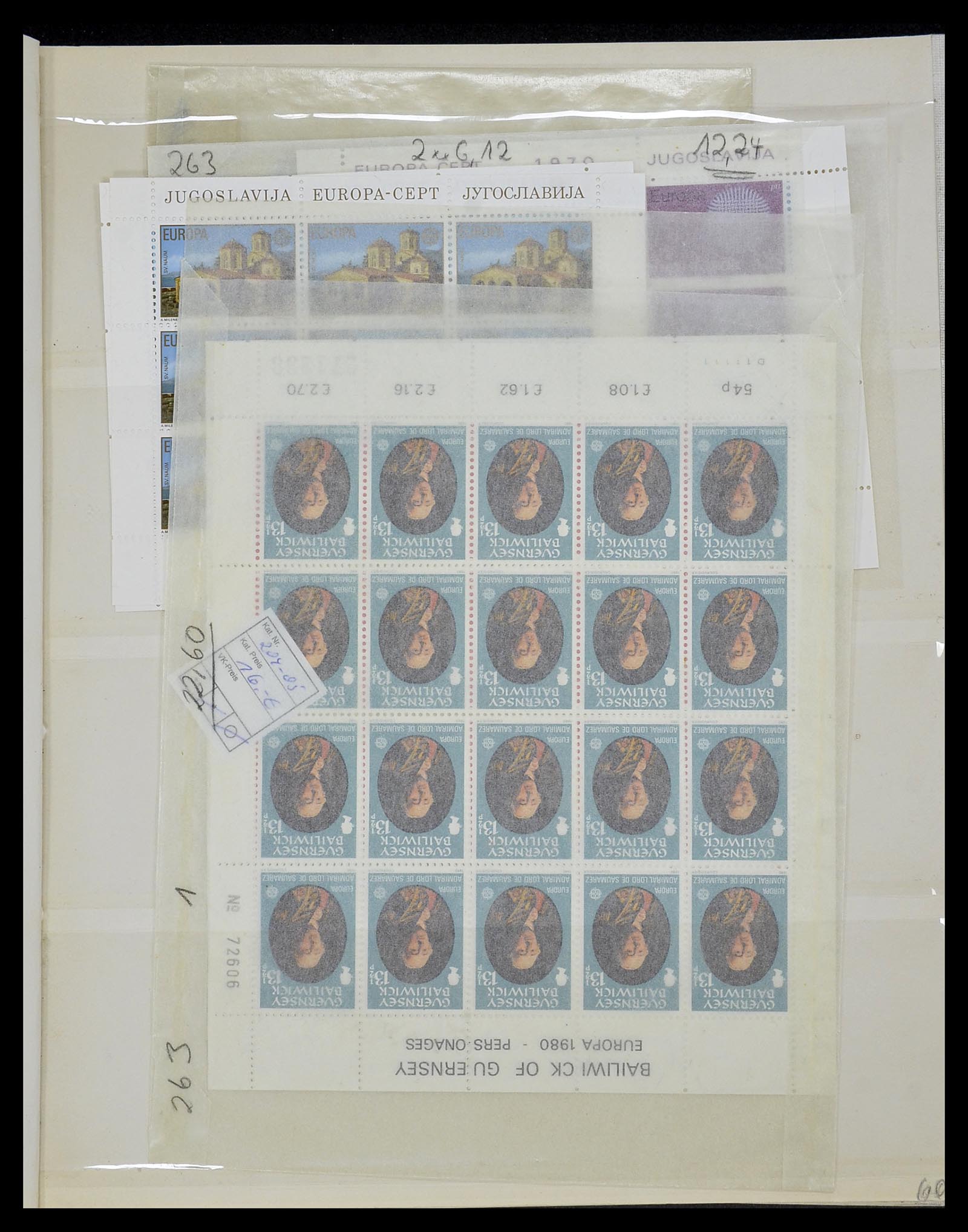 34308 141 - Postzegelverzameling 34308 Europa CEPT 1956-2000.