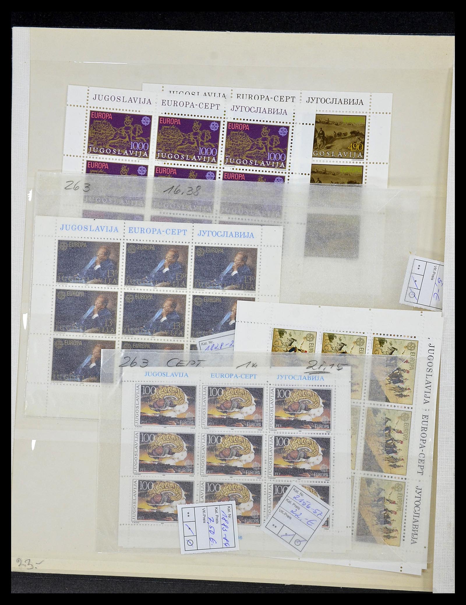 34308 143 - Postzegelverzameling 34308 Europa CEPT 1956-2000.