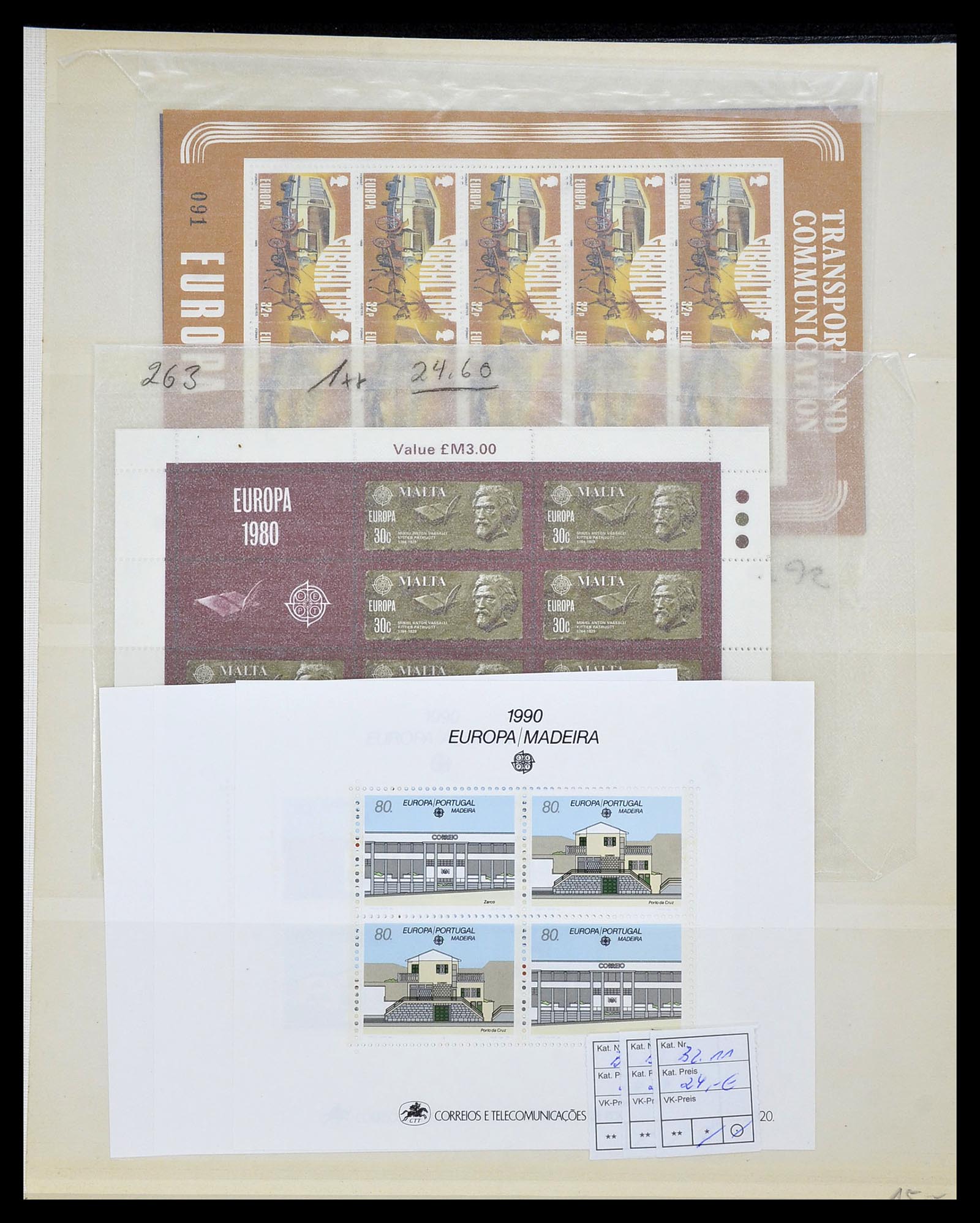 34308 149 - Postzegelverzameling 34308 Europa CEPT 1956-2000.