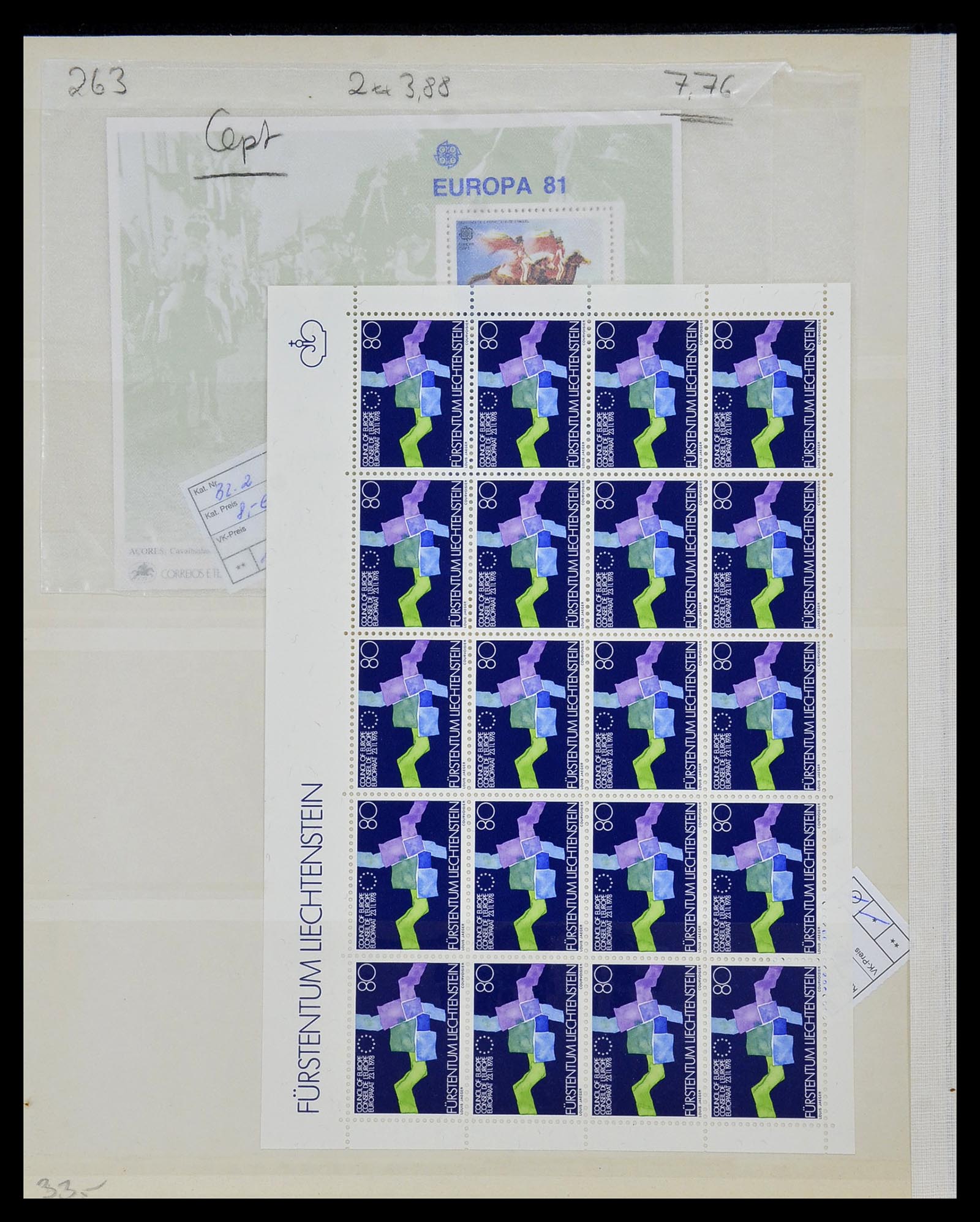 34308 150 - Postzegelverzameling 34308 Europa CEPT 1956-2000.