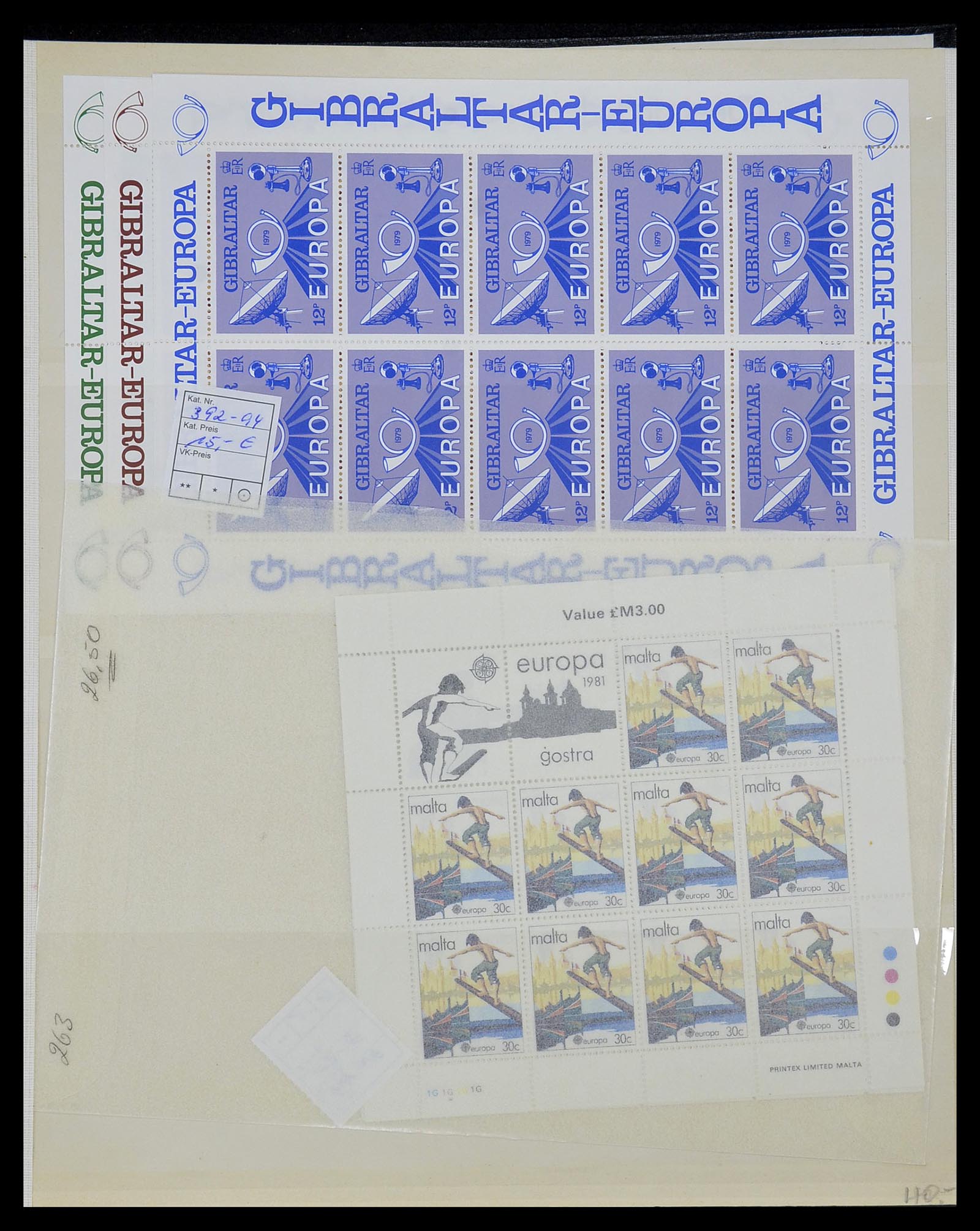 34308 153 - Postzegelverzameling 34308 Europa CEPT 1956-2000.