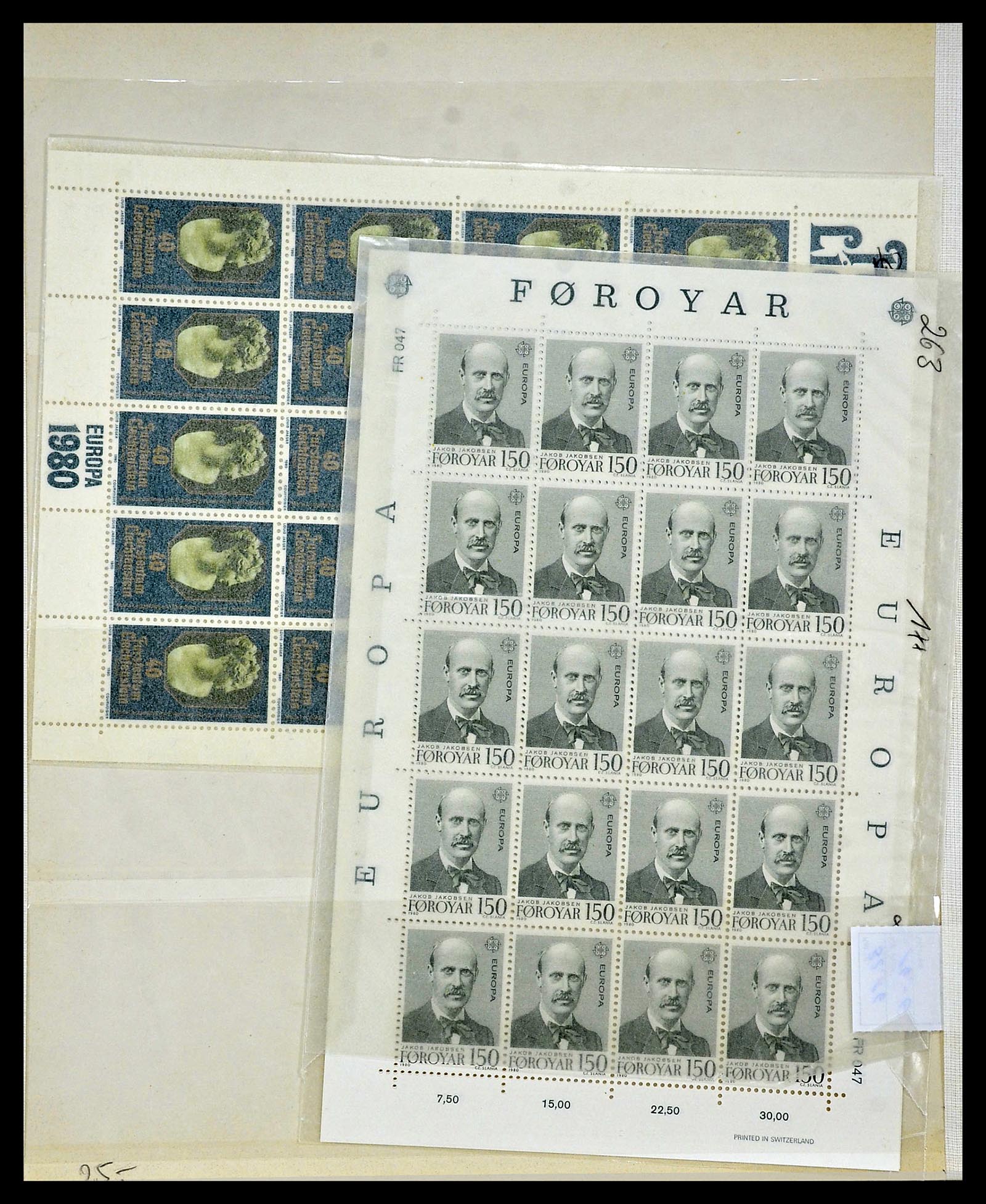 34308 157 - Postzegelverzameling 34308 Europa CEPT 1956-2000.