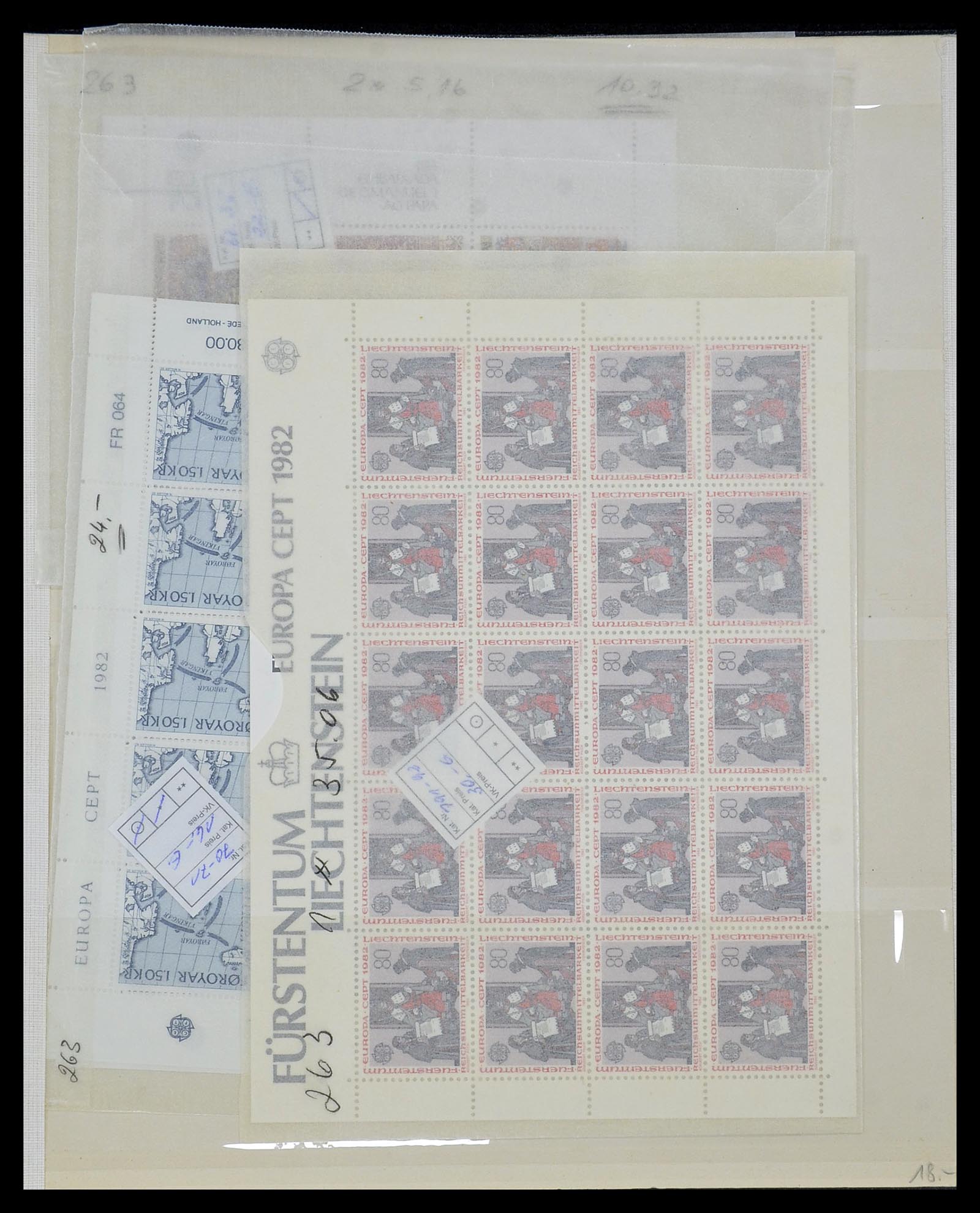 34308 158 - Postzegelverzameling 34308 Europa CEPT 1956-2000.