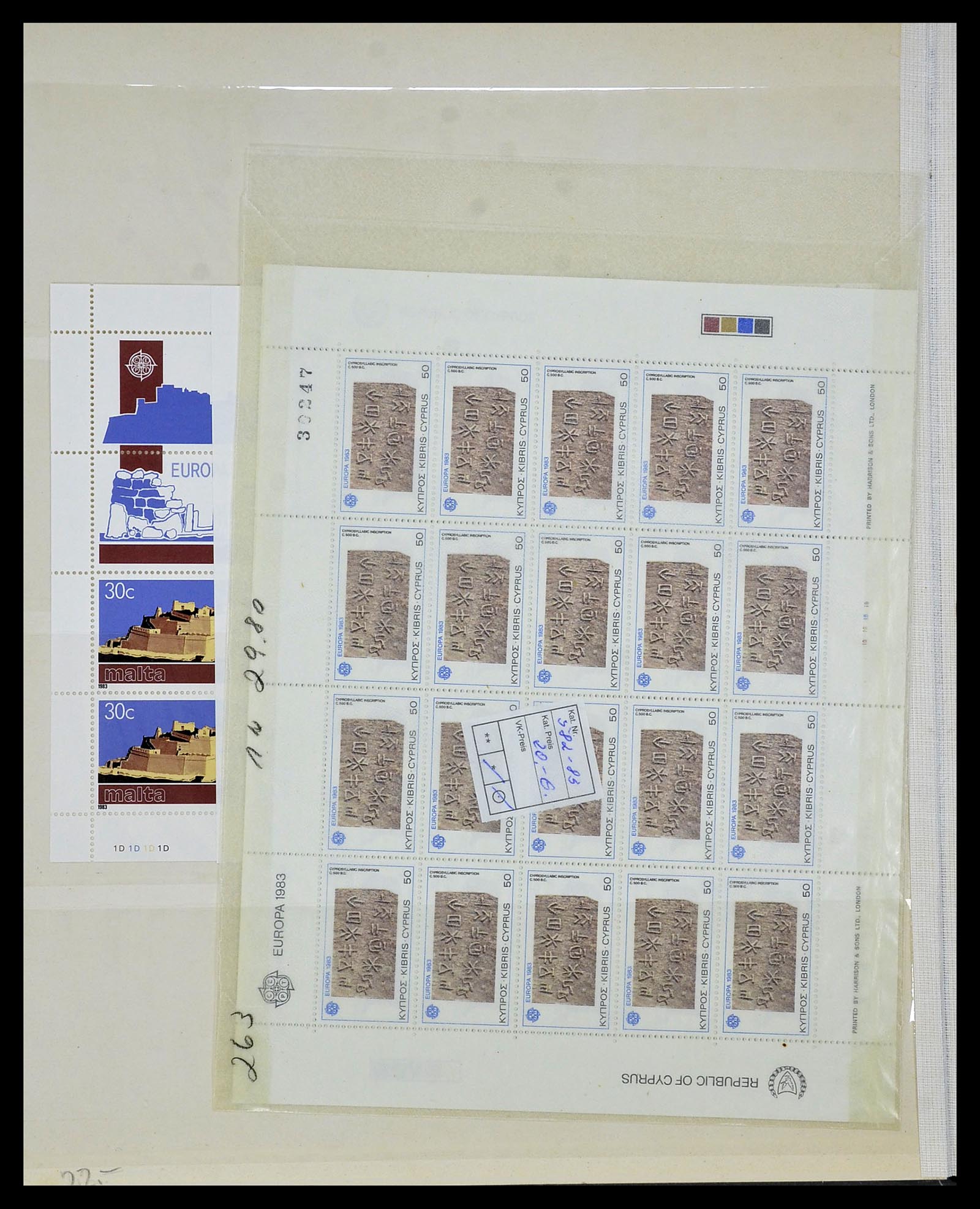34308 159 - Postzegelverzameling 34308 Europa CEPT 1956-2000.