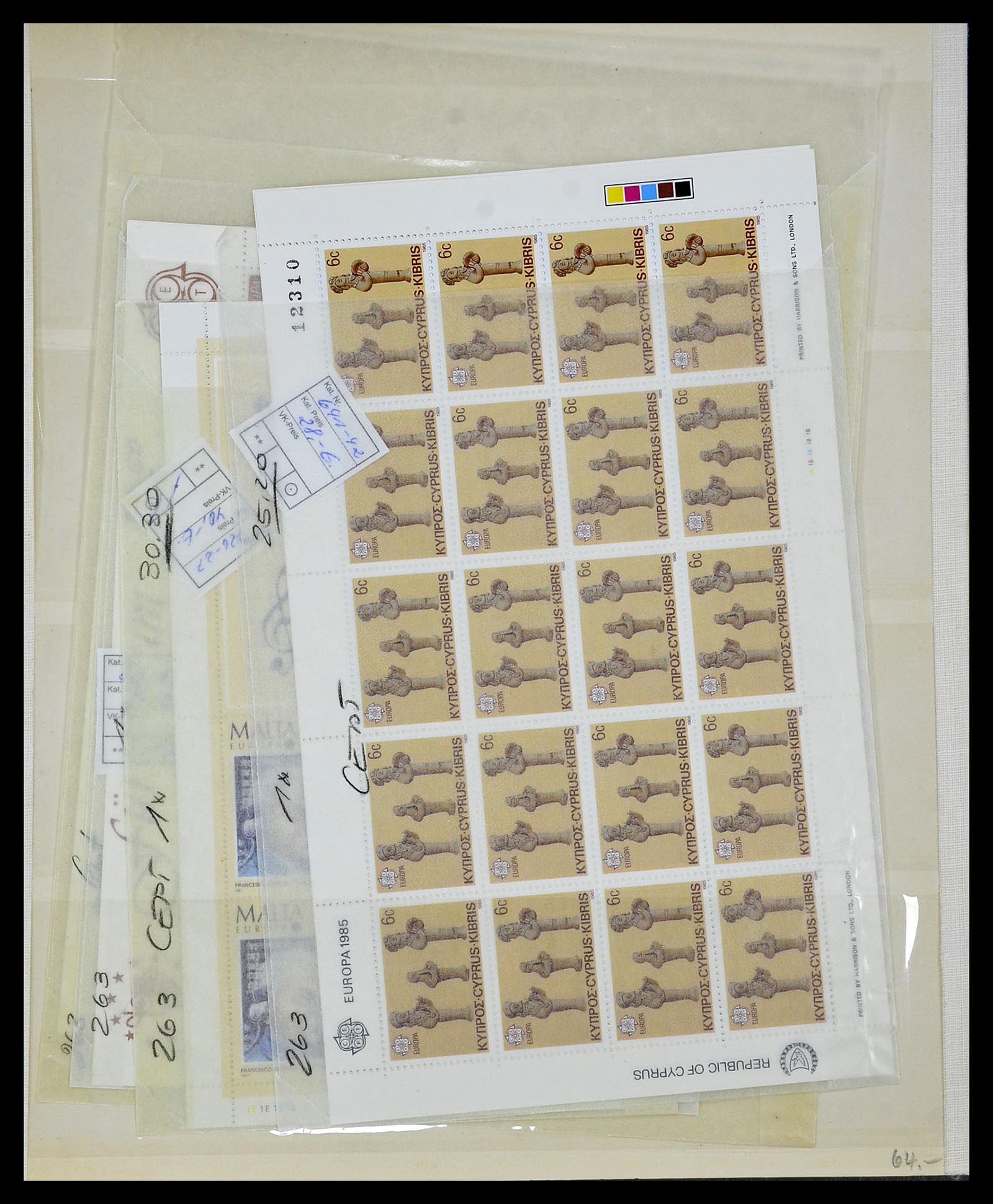 34308 162 - Postzegelverzameling 34308 Europa CEPT 1956-2000.