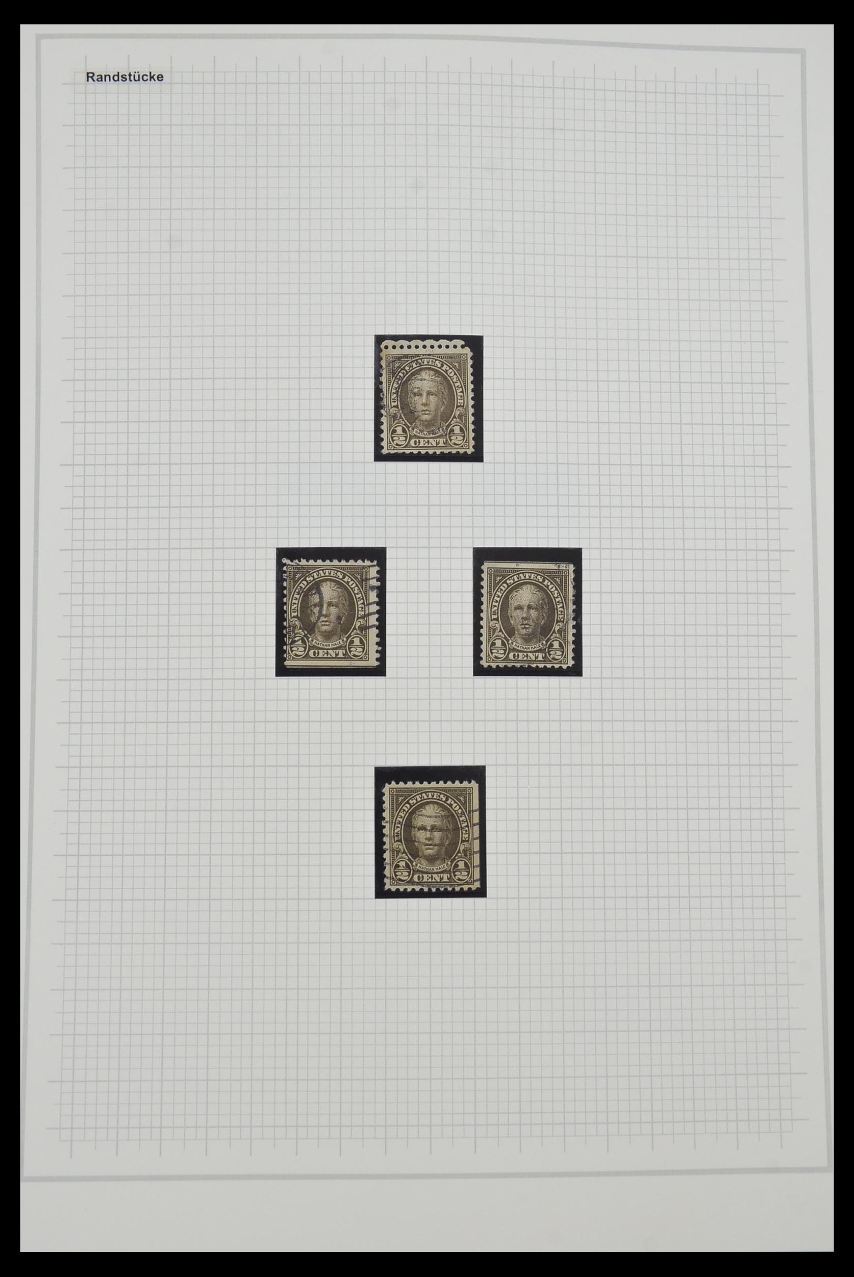 34309 008 - Stamp collection 34309 USA 1922-1934.