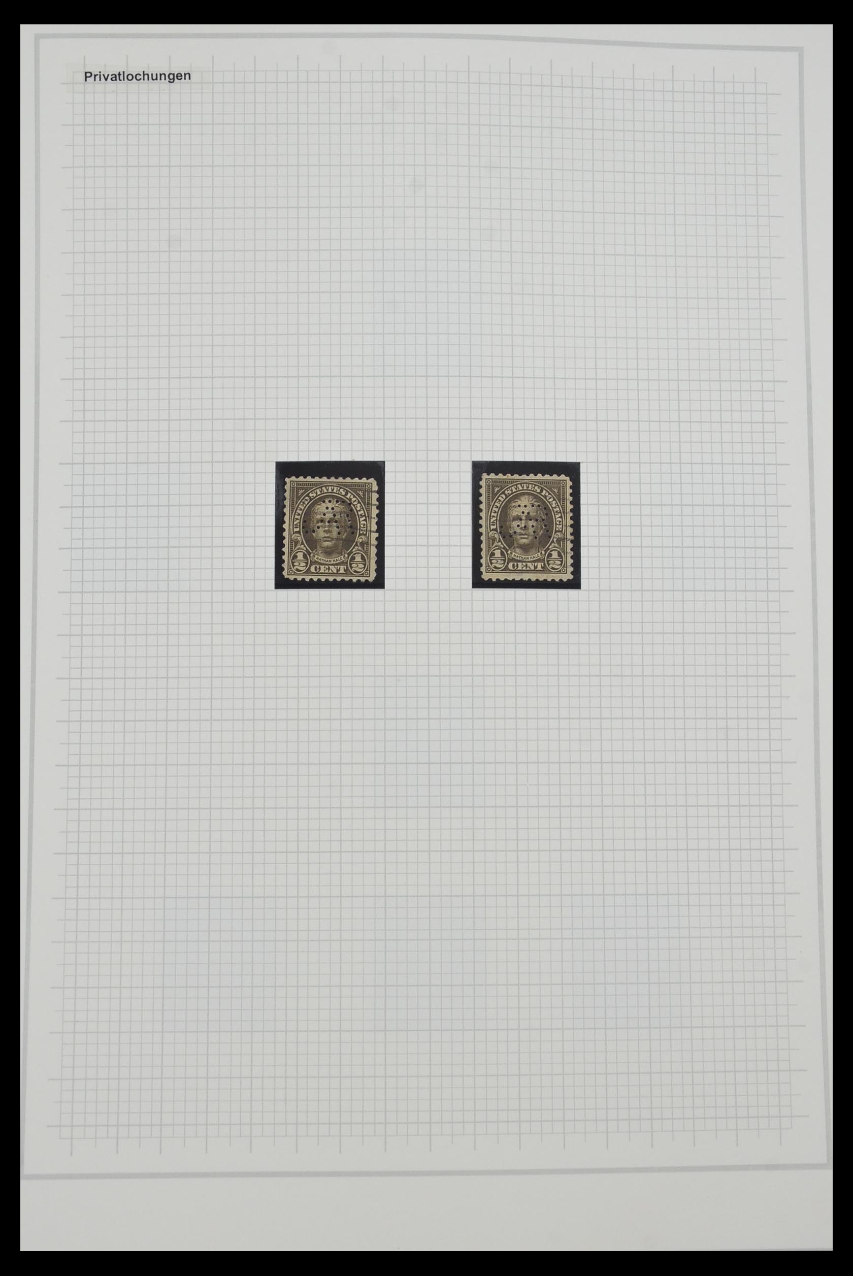 34309 009 - Stamp collection 34309 USA 1922-1934.