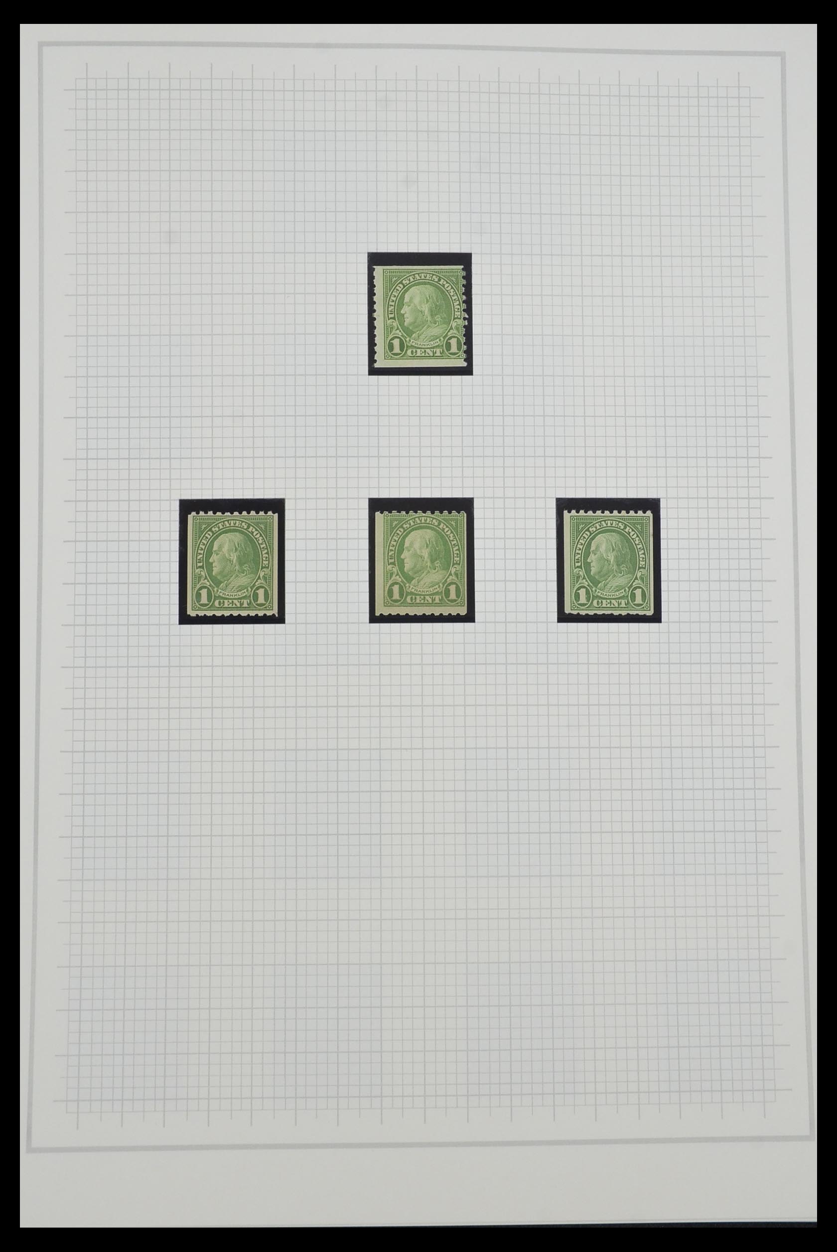 34309 028 - Stamp collection 34309 USA 1922-1934.