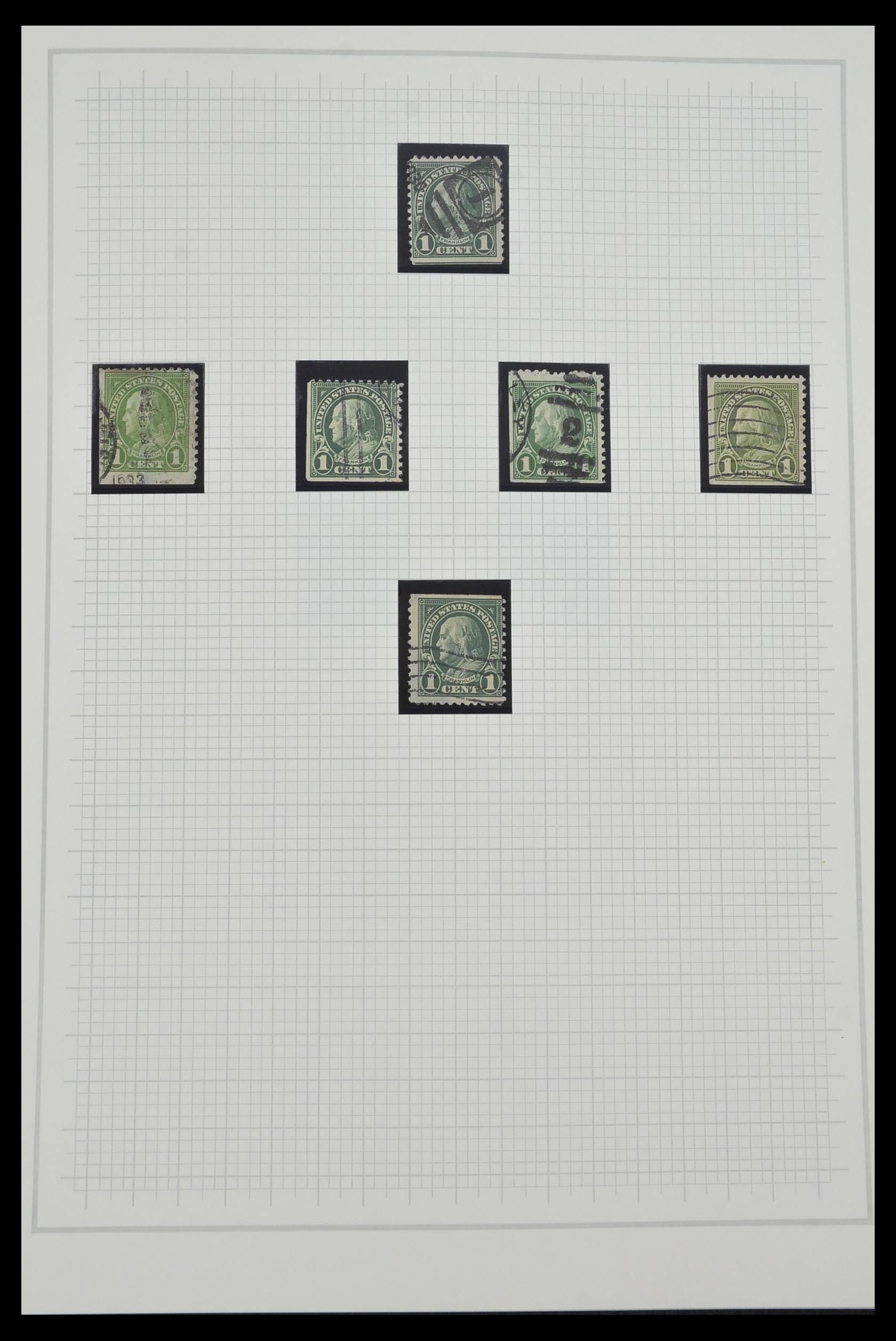 34309 032 - Stamp collection 34309 USA 1922-1934.