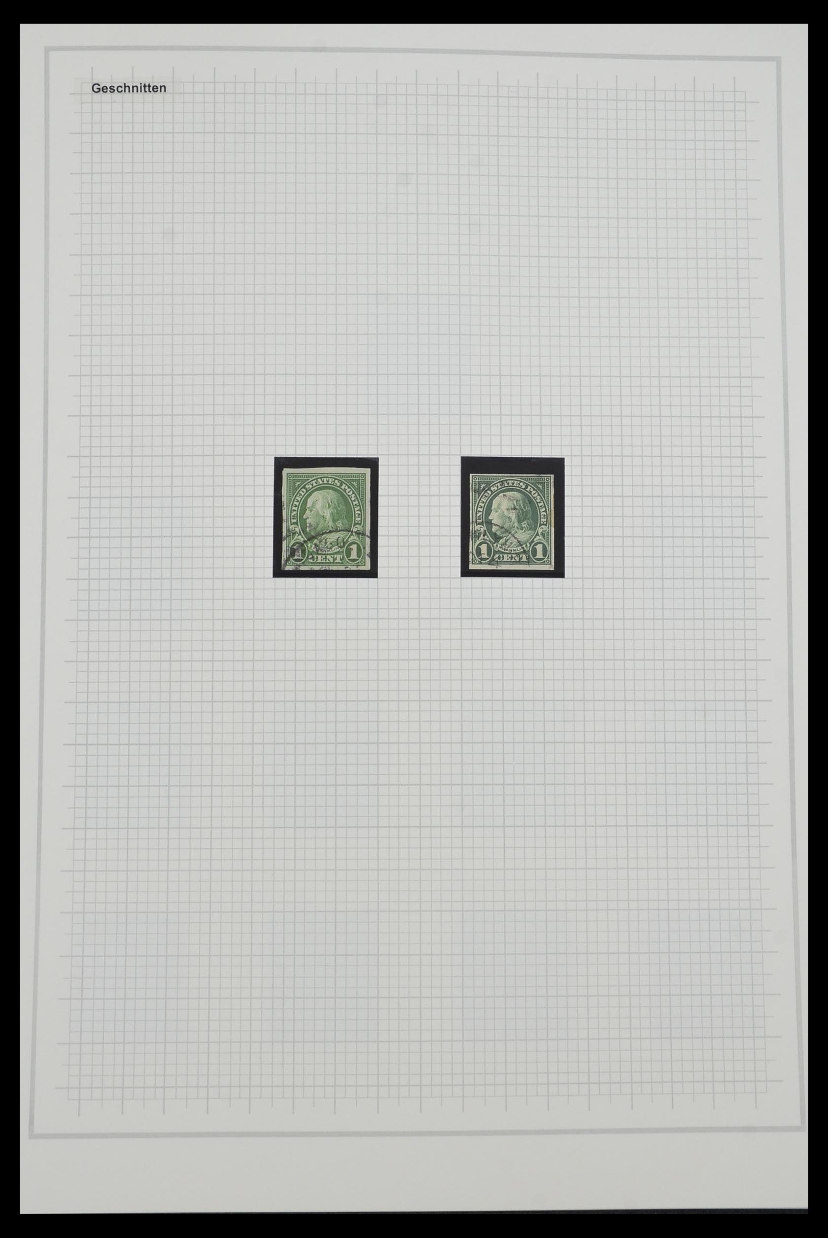 34309 033 - Stamp collection 34309 USA 1922-1934.