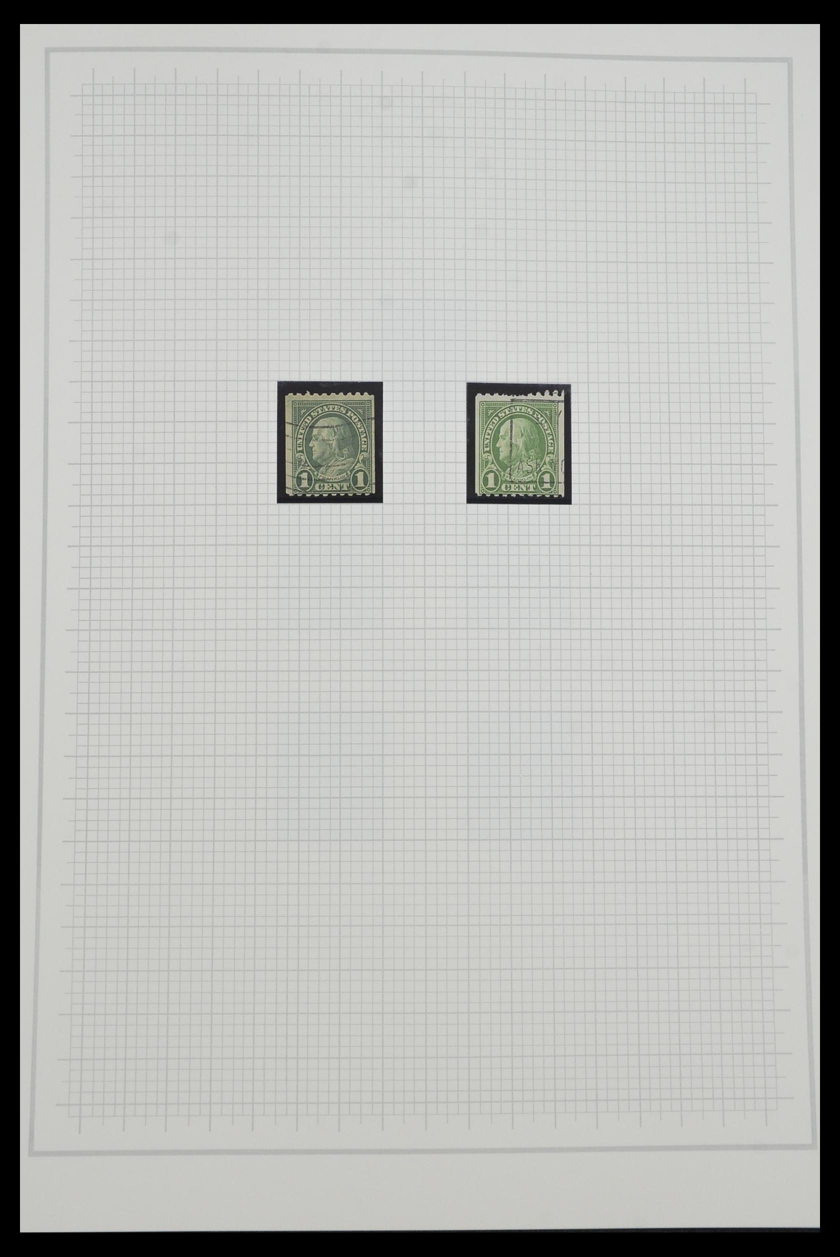 34309 035 - Stamp collection 34309 USA 1922-1934.