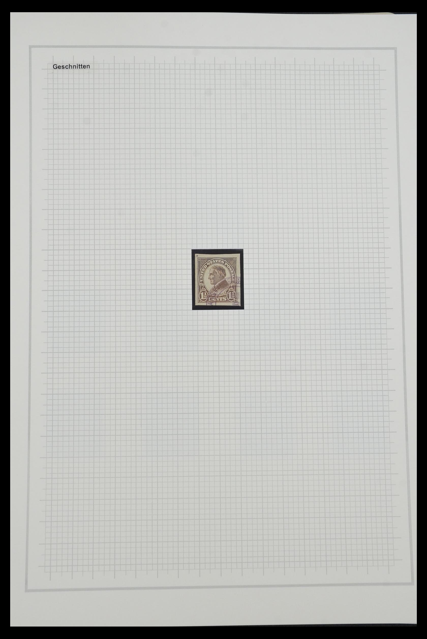 34309 084 - Stamp collection 34309 USA 1922-1934.
