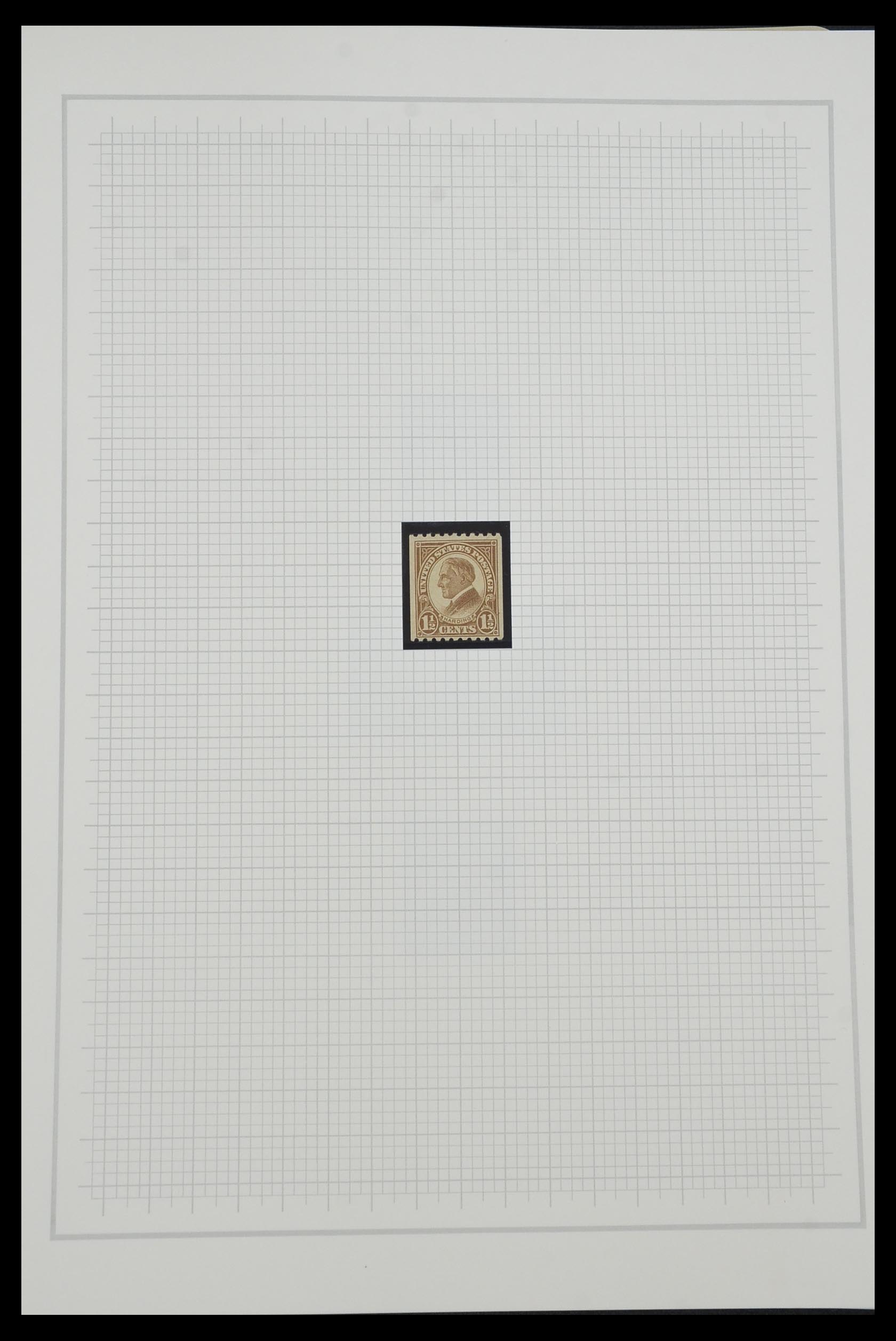34309 086 - Stamp collection 34309 USA 1922-1934.