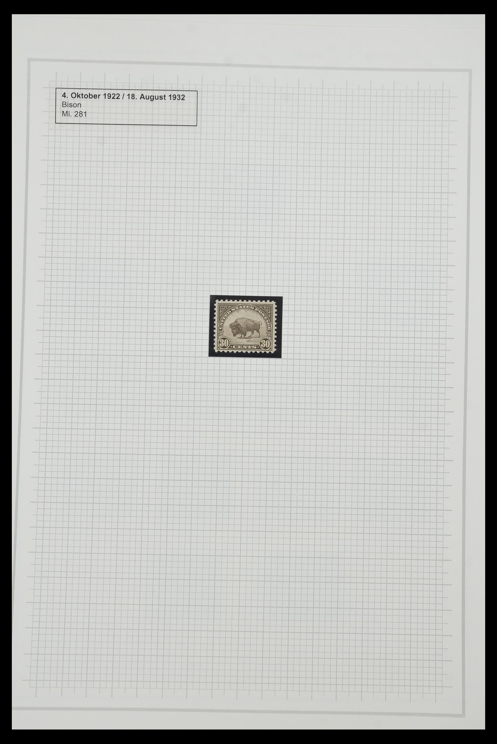 34309 504 - Stamp collection 34309 USA 1922-1934.