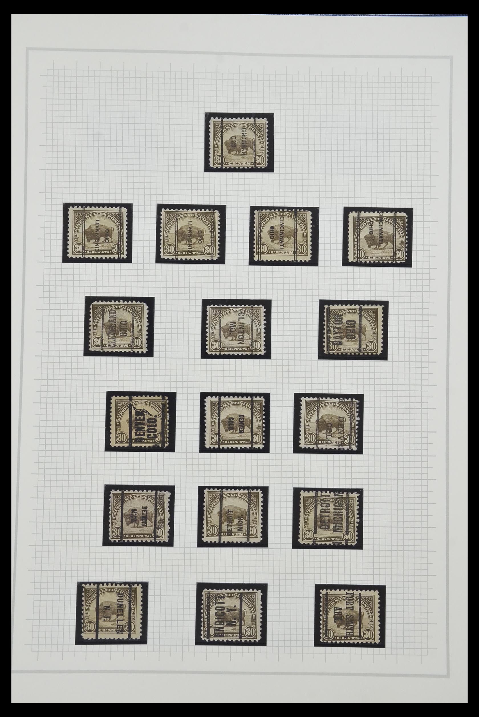 34309 511 - Stamp collection 34309 USA 1922-1934.