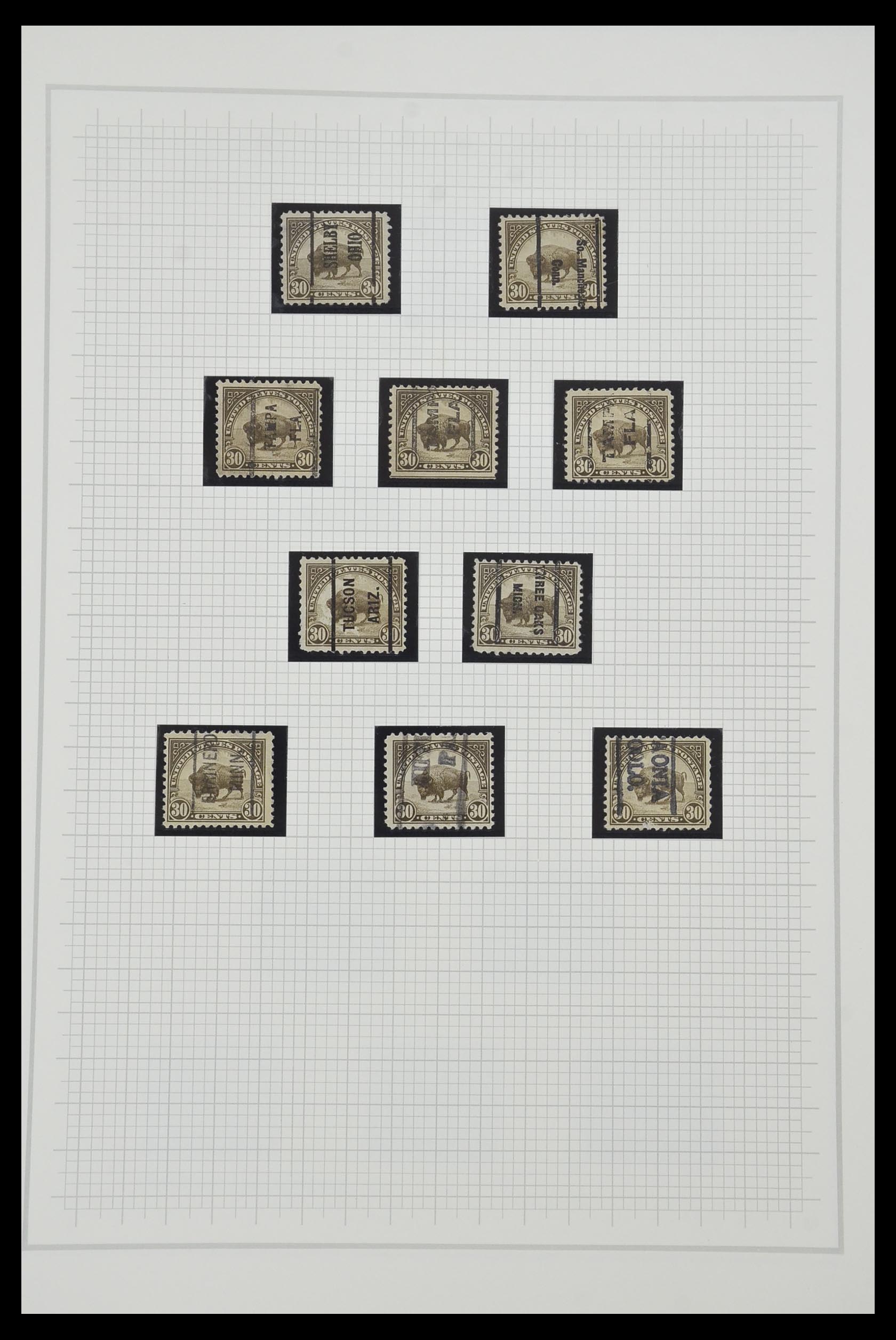34309 515 - Stamp collection 34309 USA 1922-1934.