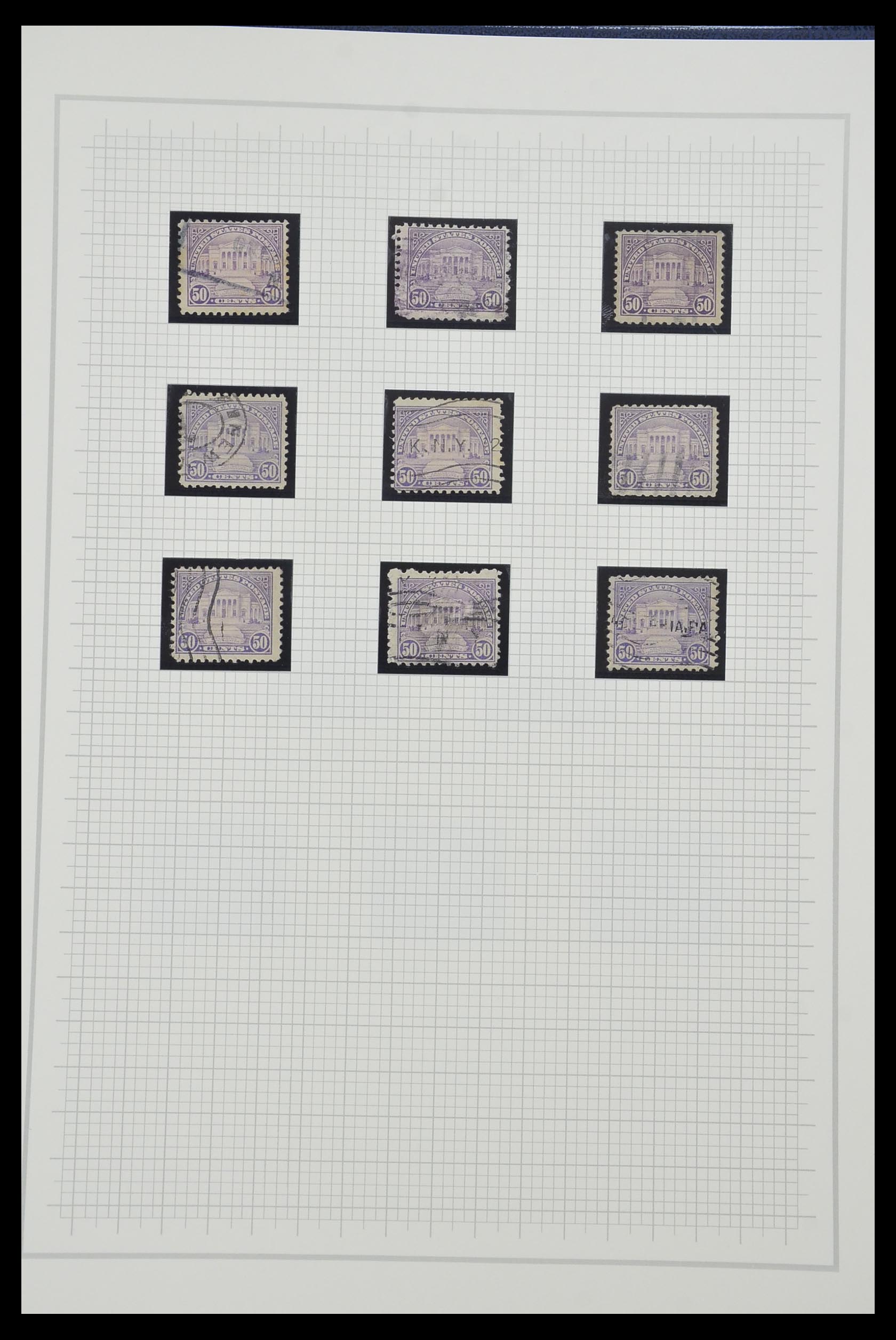 34309 519 - Stamp collection 34309 USA 1922-1934.