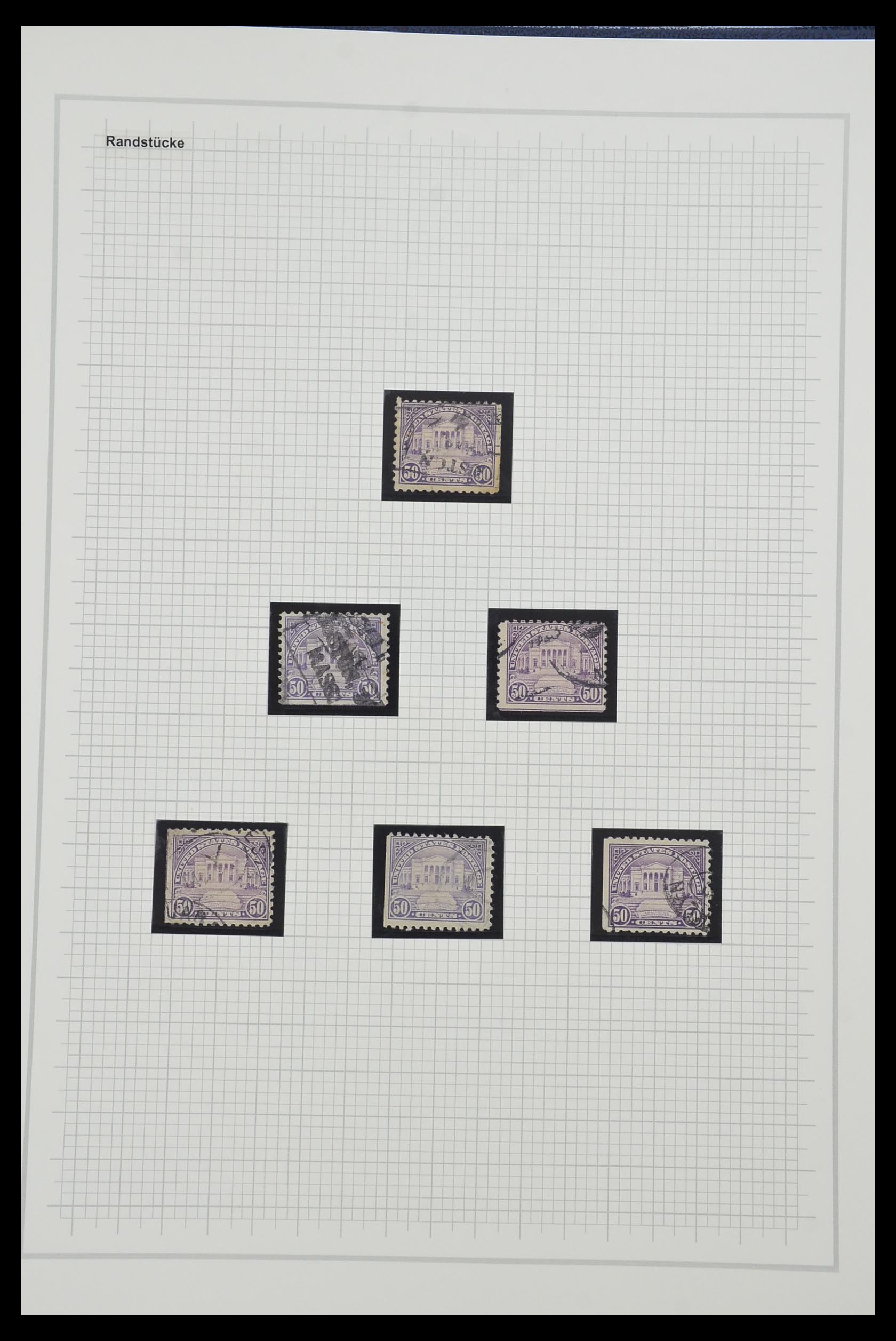 34309 520 - Stamp collection 34309 USA 1922-1934.