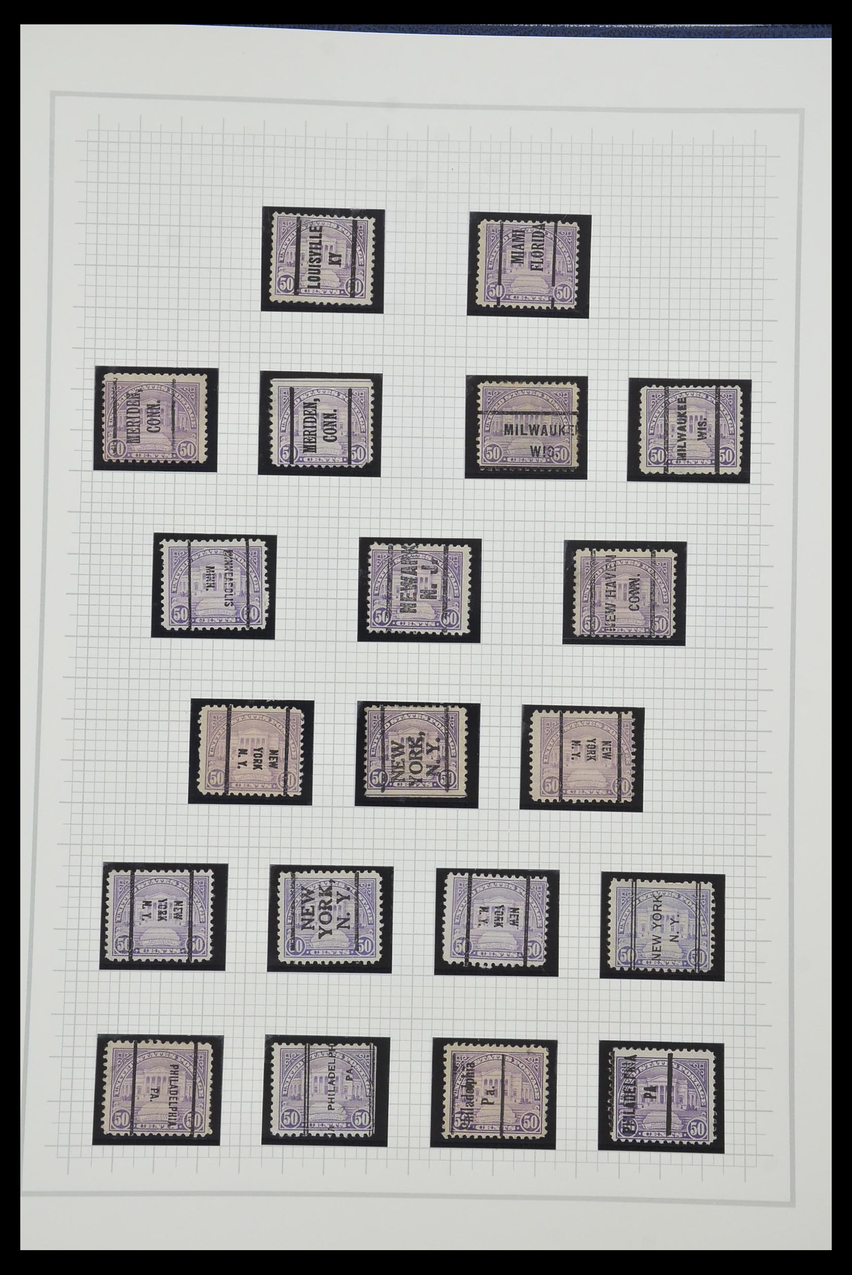34309 526 - Stamp collection 34309 USA 1922-1934.