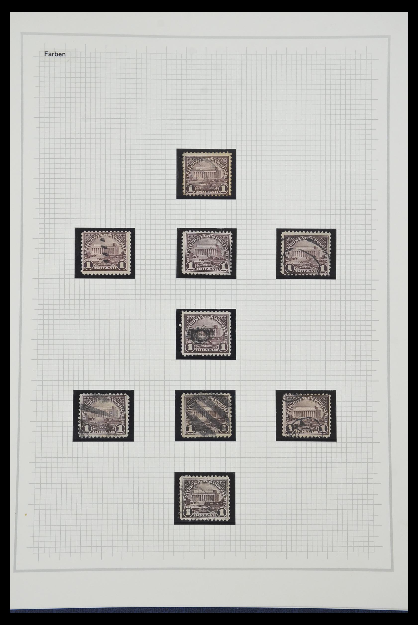 34309 532 - Stamp collection 34309 USA 1922-1934.