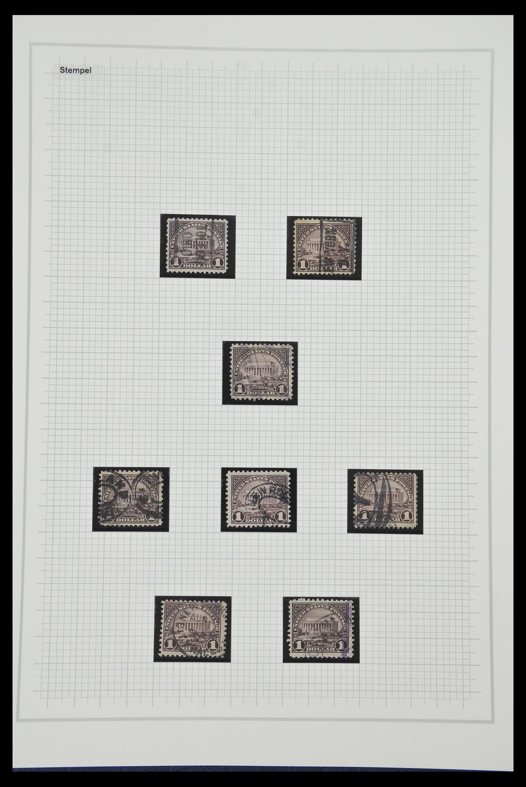 34309 534 - Stamp collection 34309 USA 1922-1934.