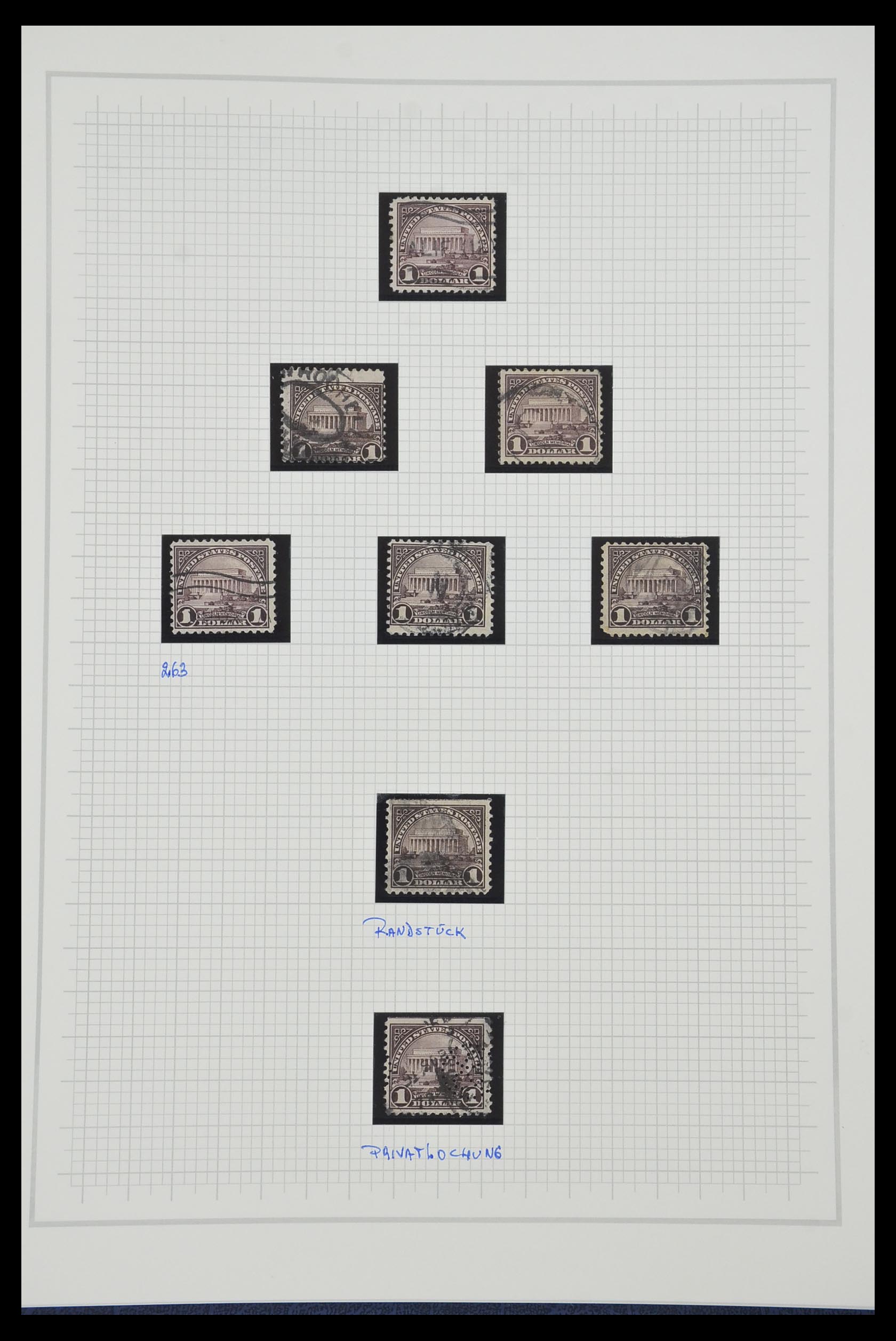 34309 537 - Stamp collection 34309 USA 1922-1934.