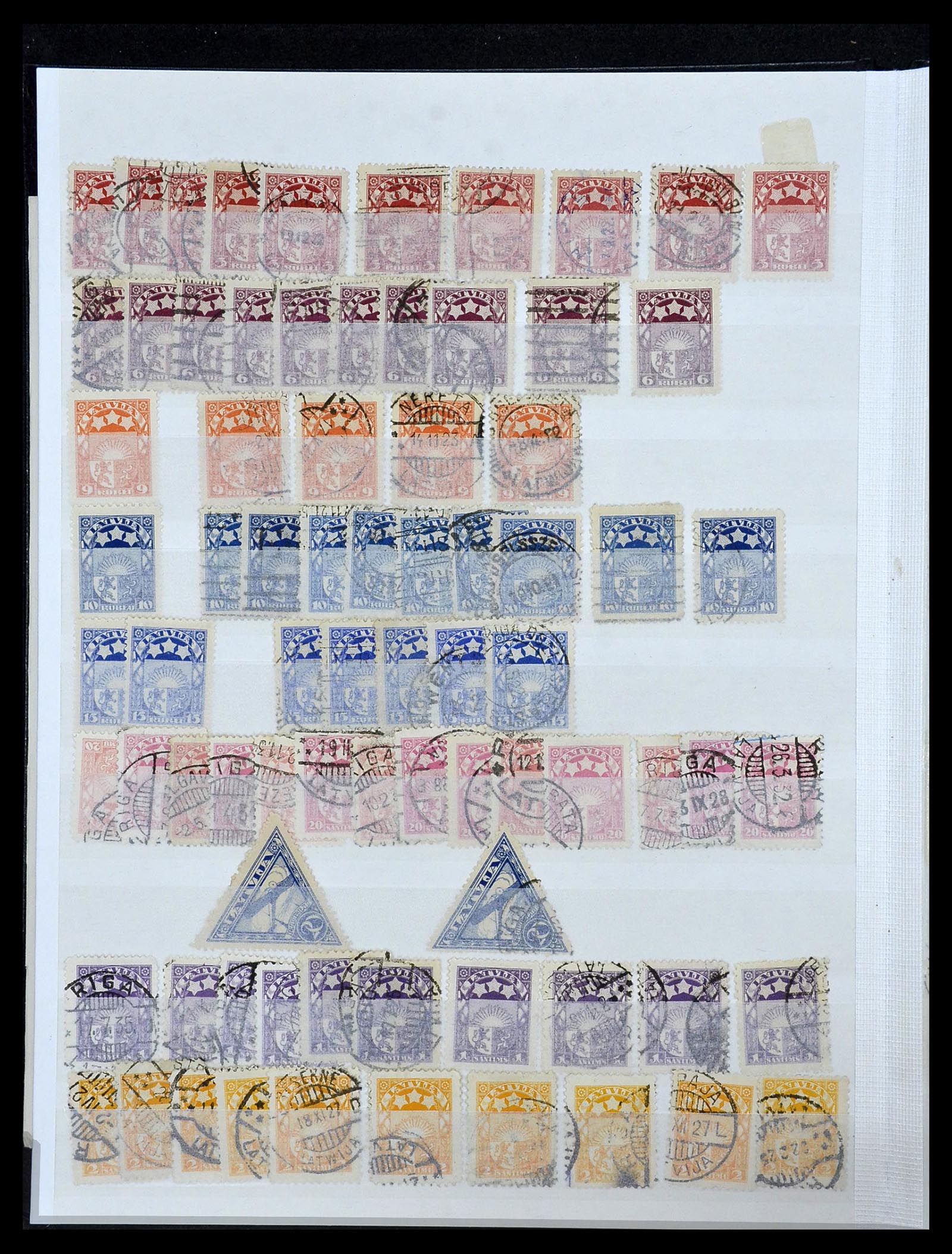 34311 039 - Stamp collection 34311 Baltic States 1918-1941.