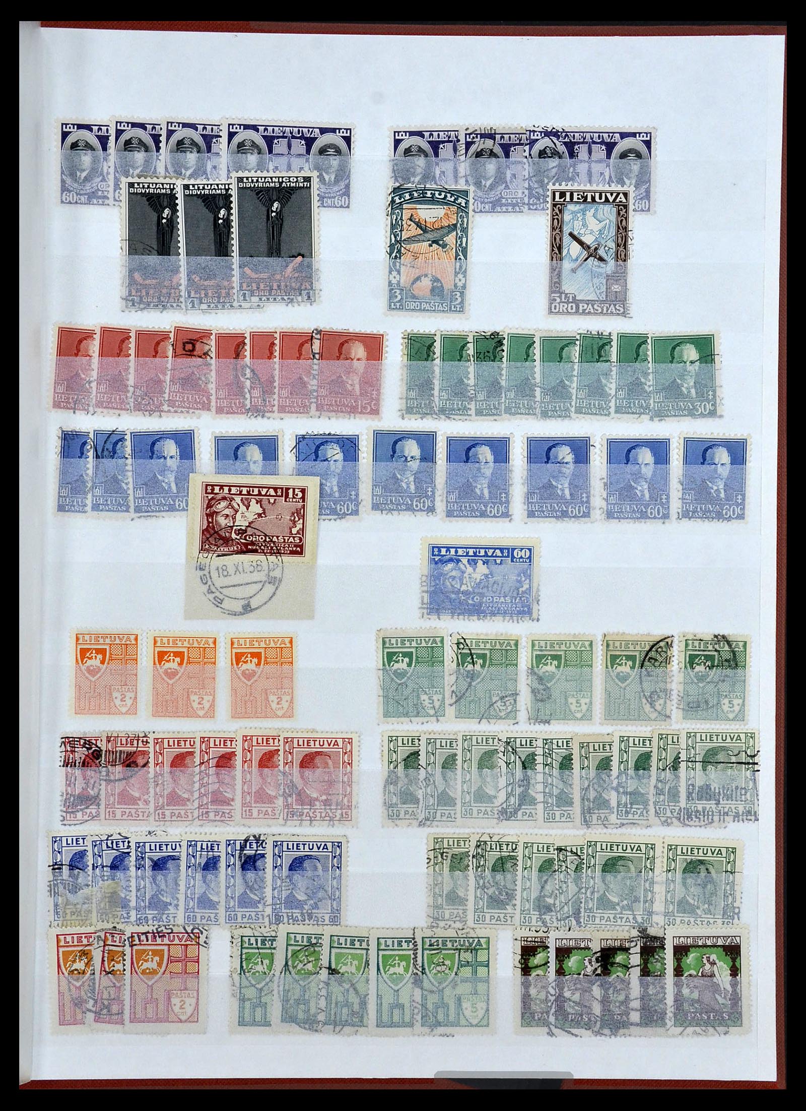 34311 078 - Stamp collection 34311 Baltic States 1918-1941.