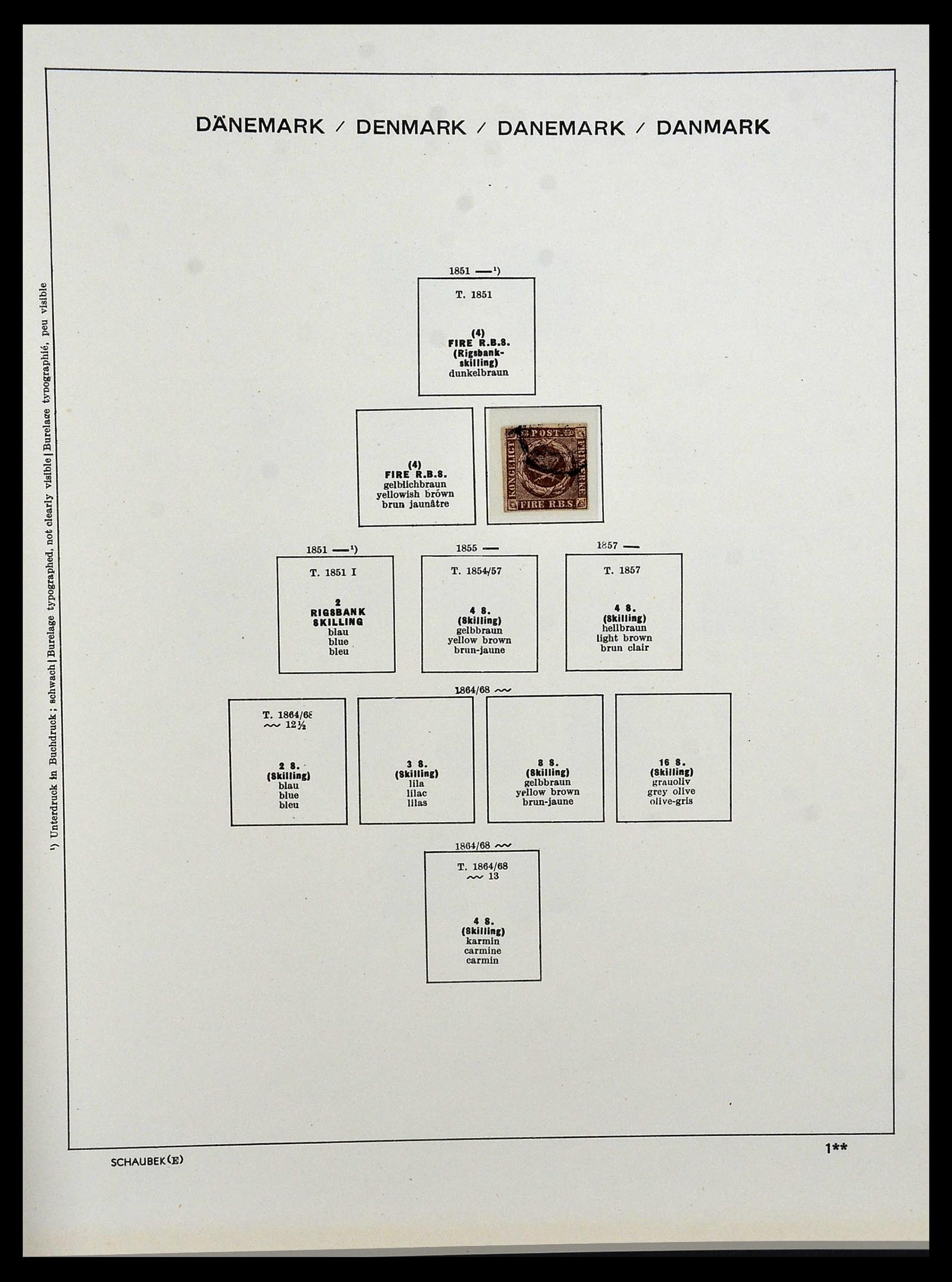 34312 002 - Postzegelverzameling 34312 Scandinavië 1855-1965.