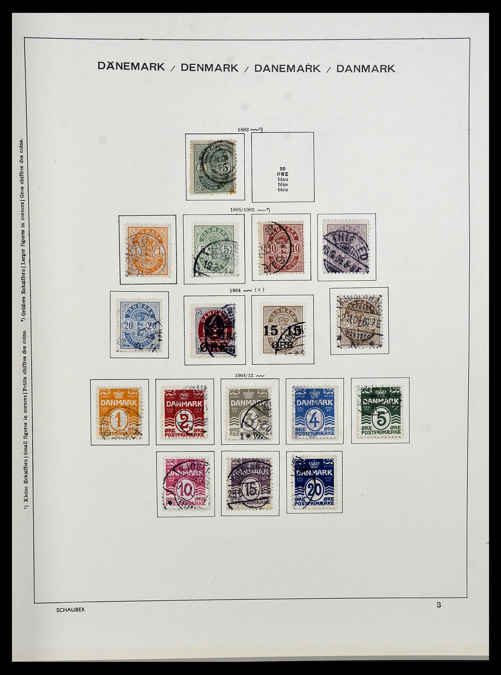 34312 005 - Postzegelverzameling 34312 Scandinavië 1855-1965.