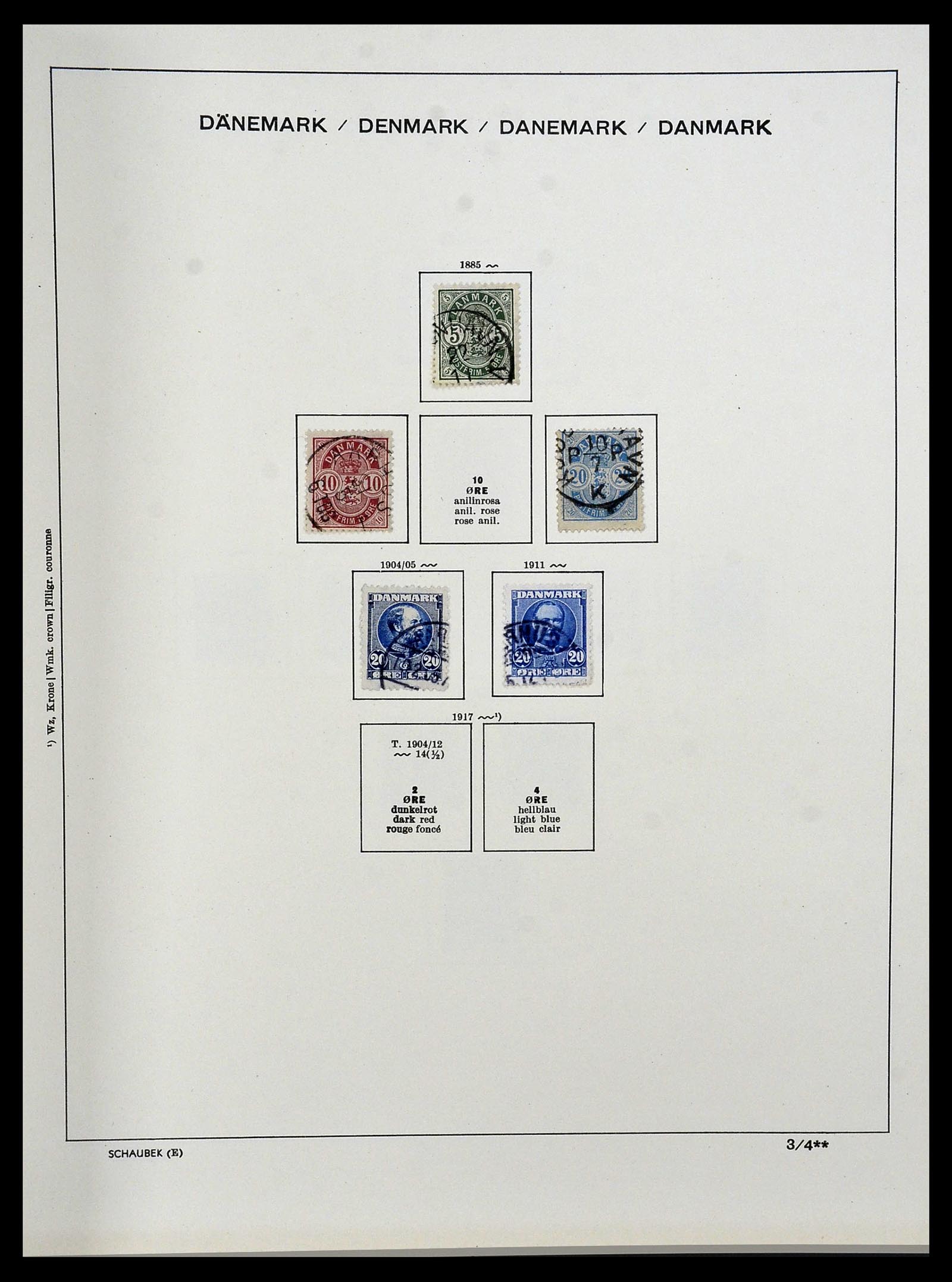 34312 007 - Postzegelverzameling 34312 Scandinavië 1855-1965.